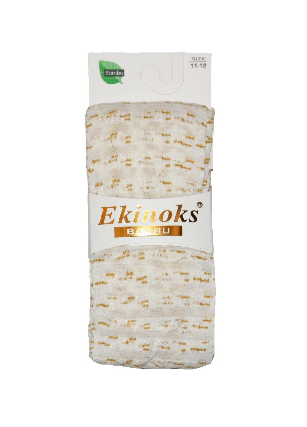 

Колготы Ekinoks Socks девочке бамбуковые 7-8 лет 104-110 см белые (TRK-63-03)