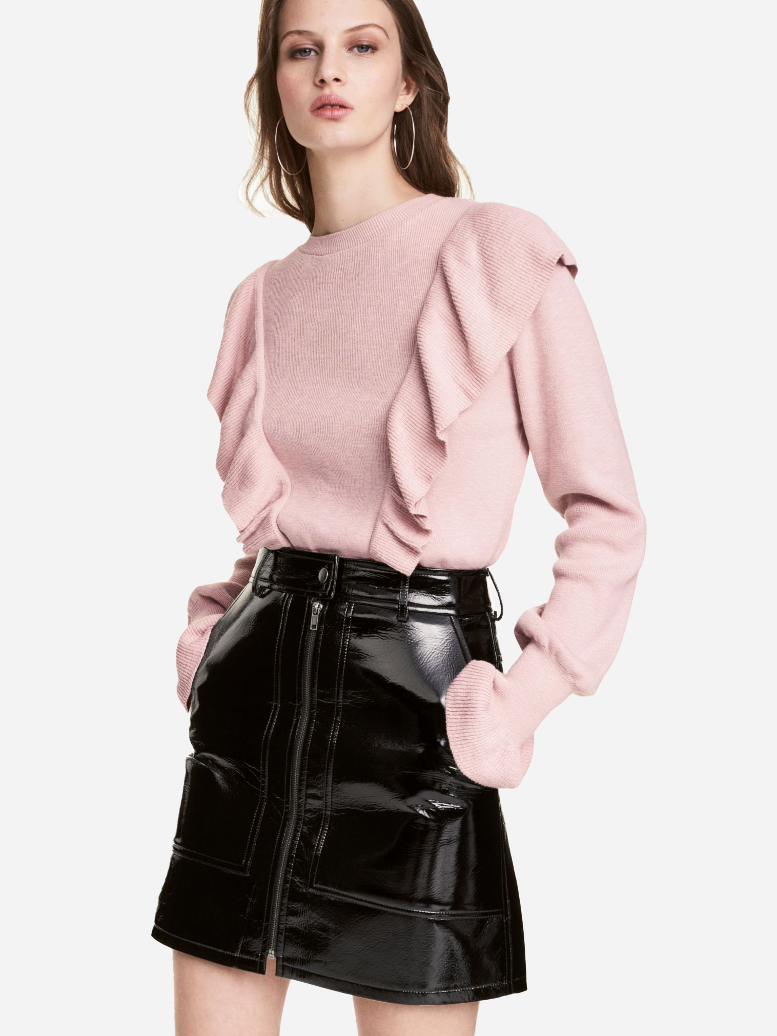 

Джемпер H&M 2057802 42 Сиреневый