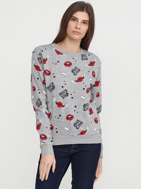 

Свитшот H&M 6143516 XS Серый