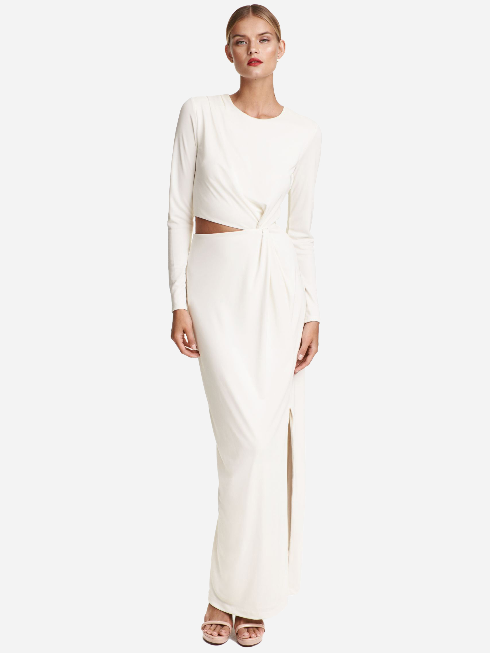 

Платье H&M 6220233 38 Белое
