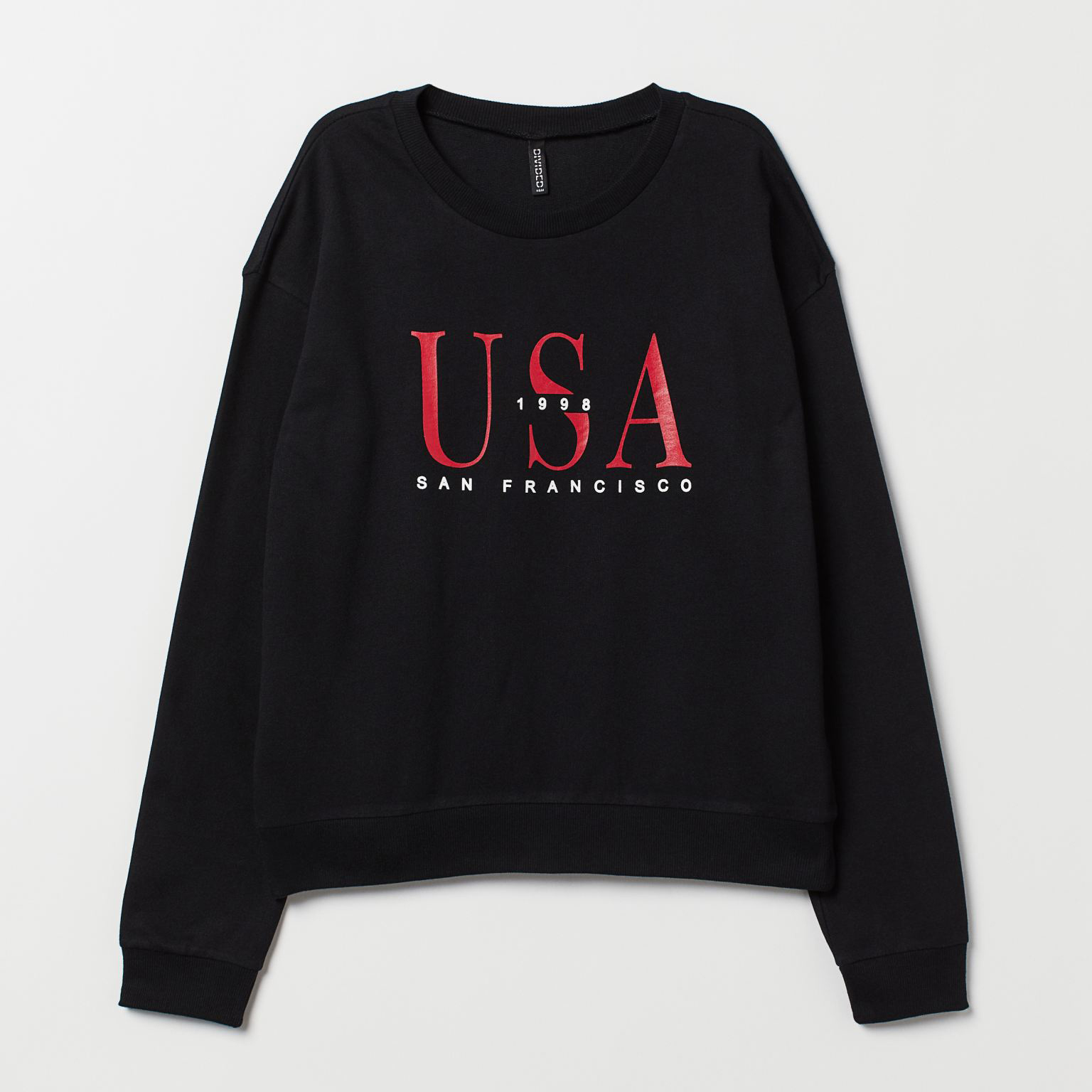 

Свитшот H&M 3236492 М Черный