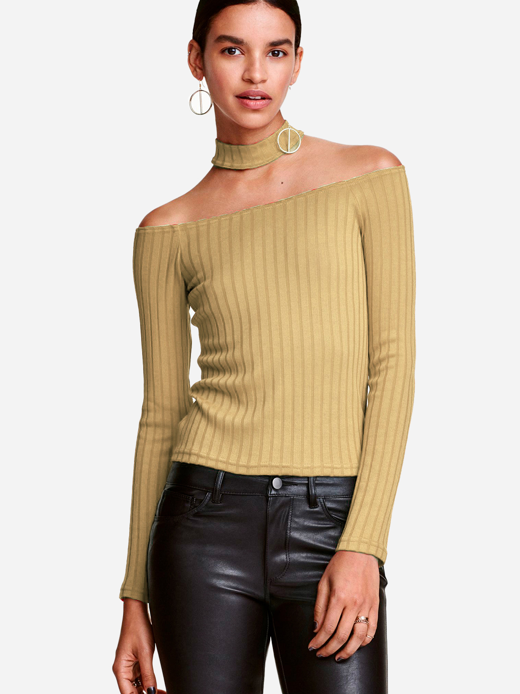

Топ H&M 0423107  Бежевый, Топ H&M 0423107 XS Бежевый