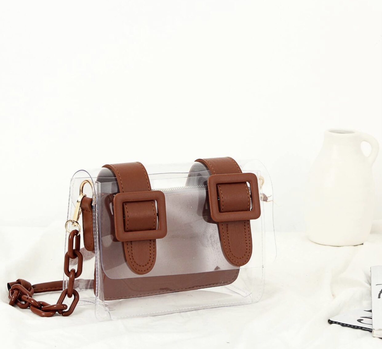 

Сумка кошелек F-54689 PLUS Brown