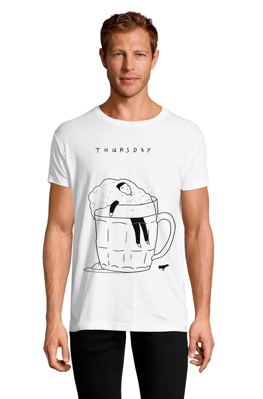 

Футболка OWEAR с Арт принтом 5296TH-M-WH1-front XXL Белый