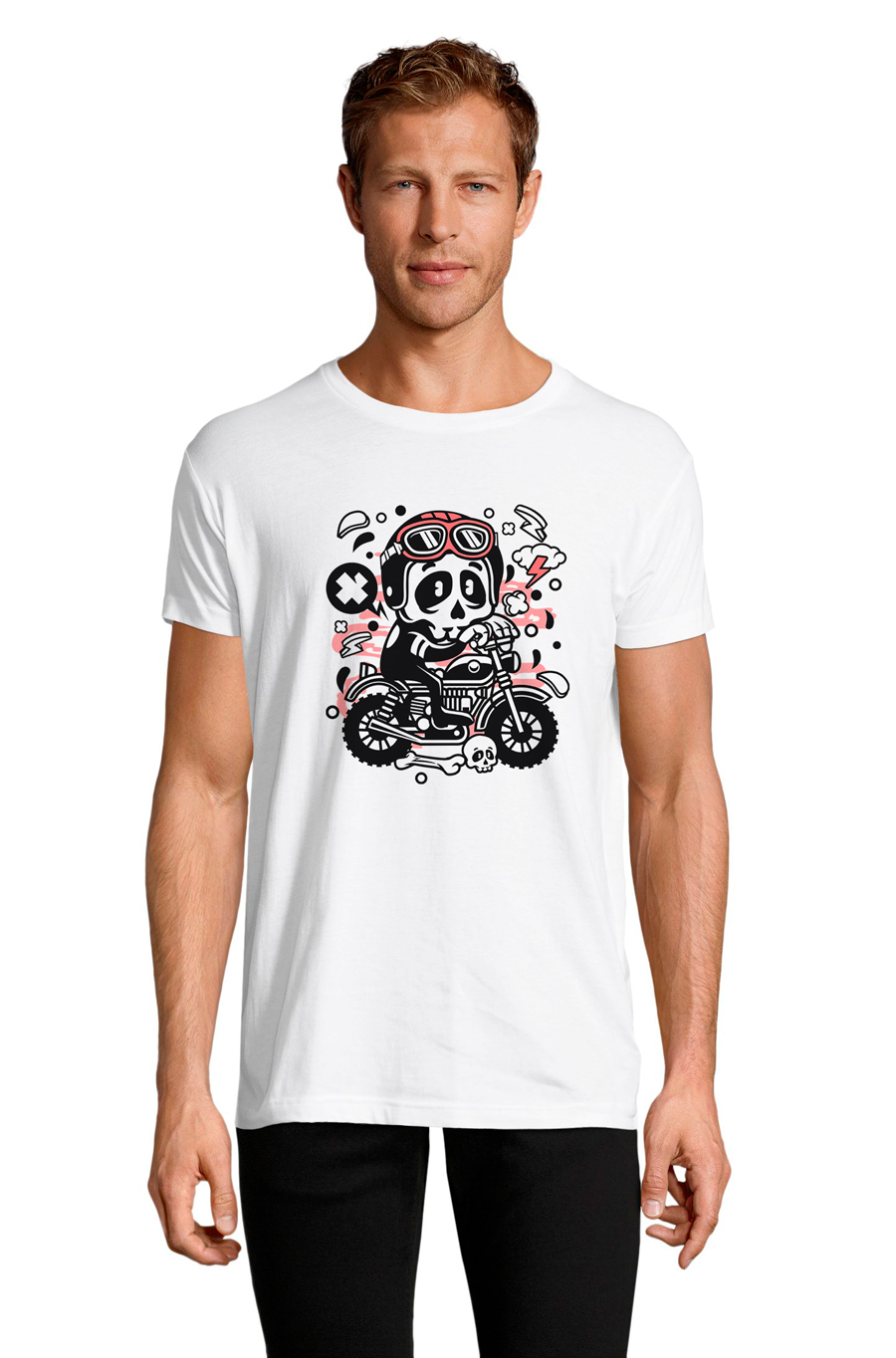 

Футболка OWEAR с Дизайнерским принтом 4421-M-WH1 XXL Белый