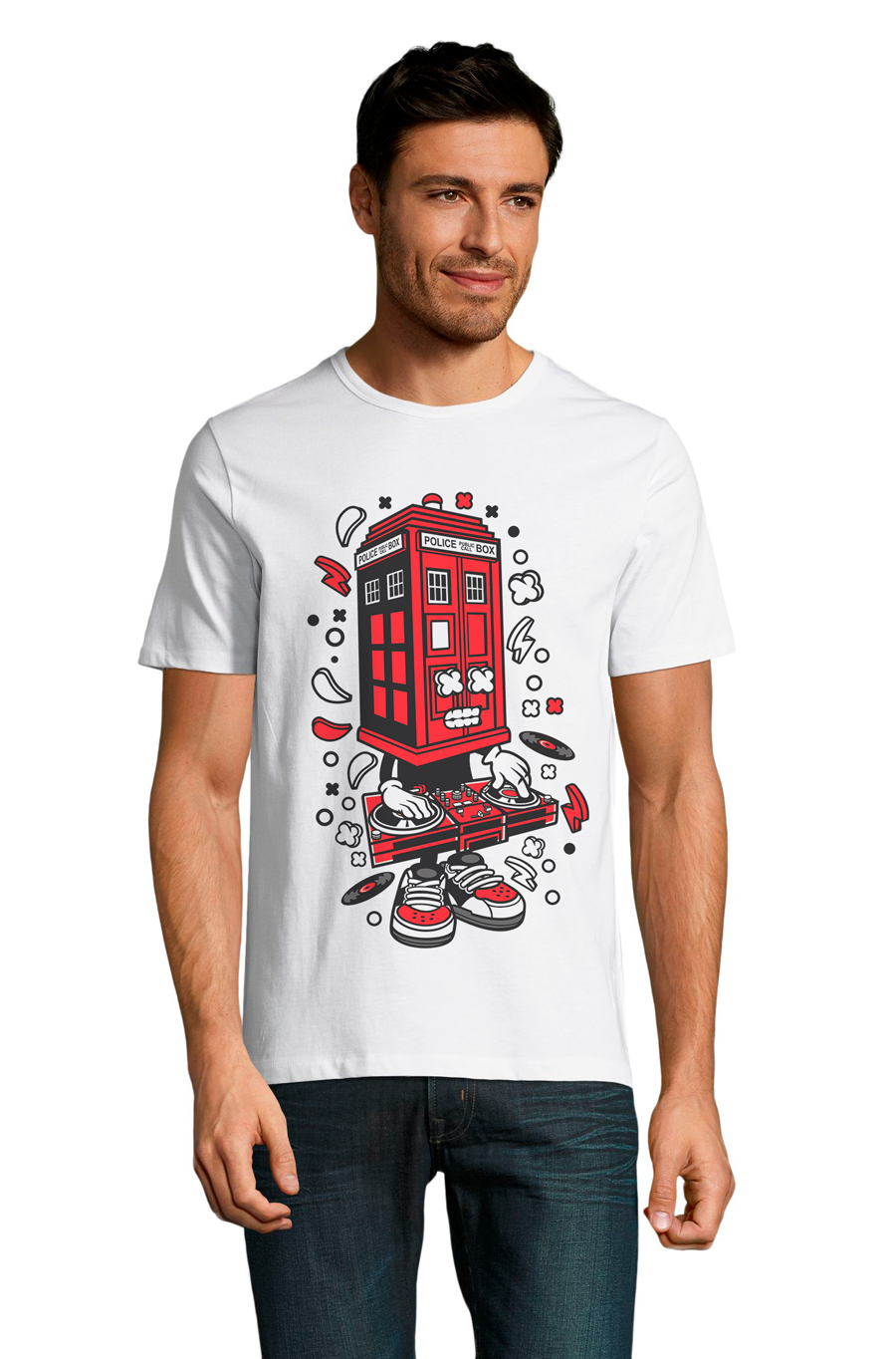 

Футболка OWEAR с Дизайнерским принтом 4565-M-WH2 XXL Белый