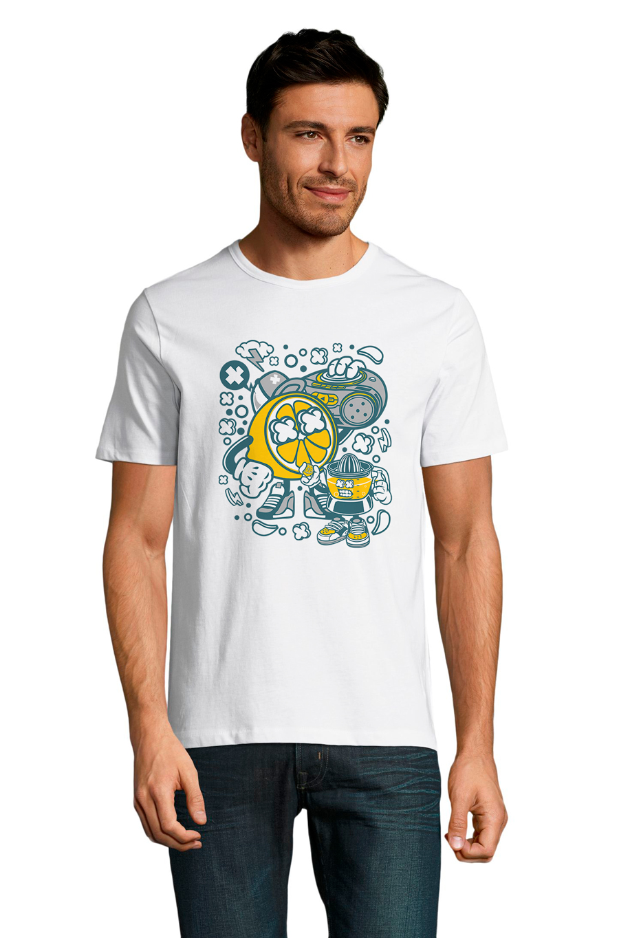 

Футболка OWEAR с Дизайнерским принтом 4604-M-WH2 XXL Белый