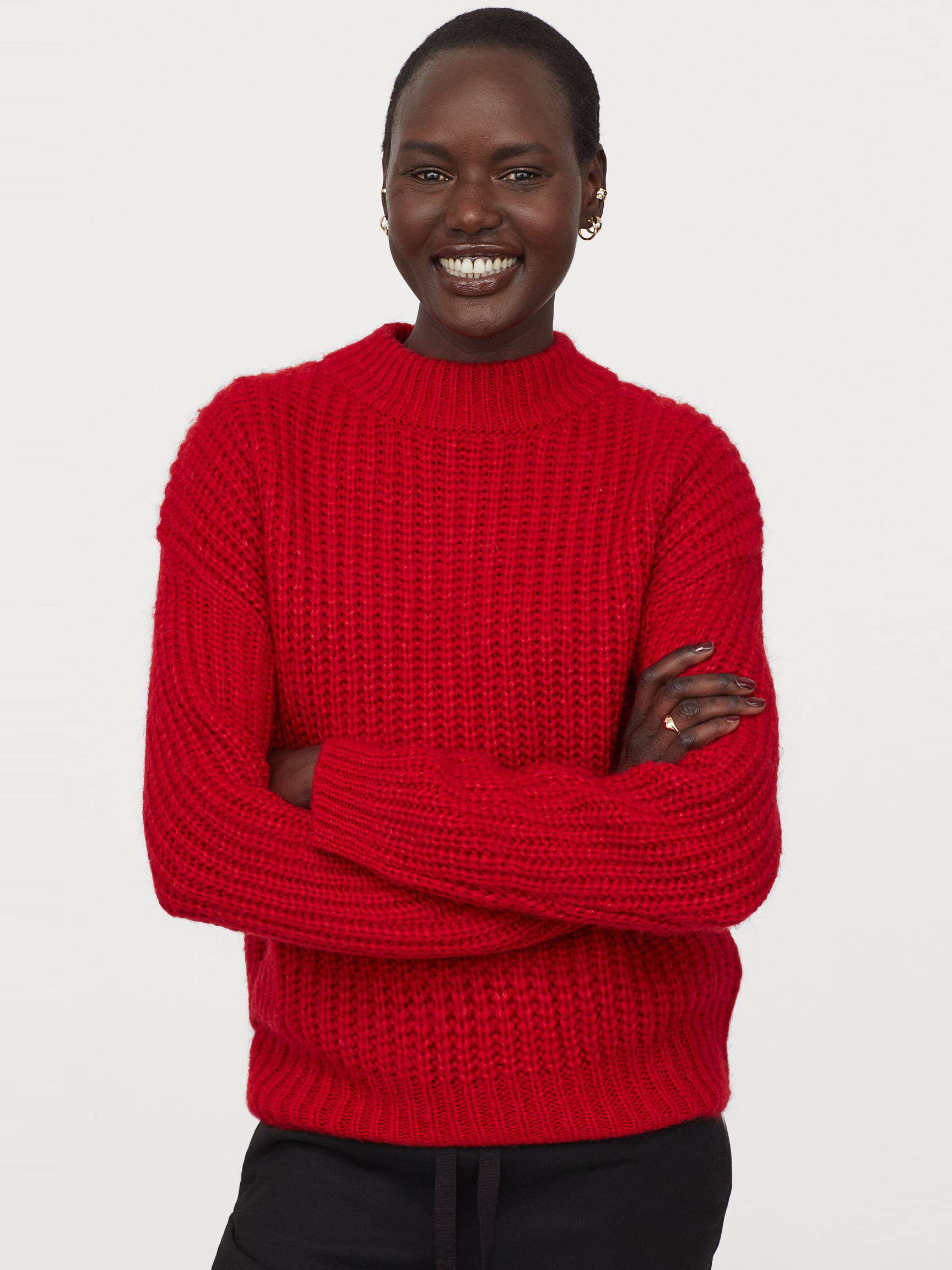 

Свитер H&M 060927925 L Красный