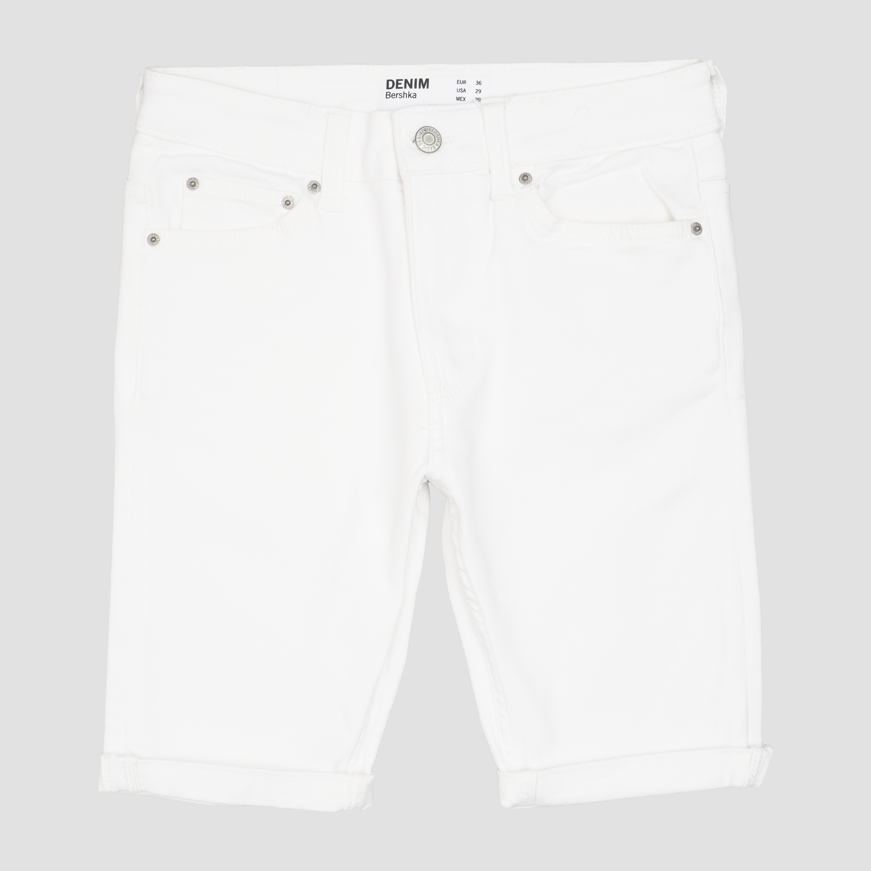 

Шорты Bershka 8138/666/250  Белые, Шорты Bershka 8138/666/250 36 Белые