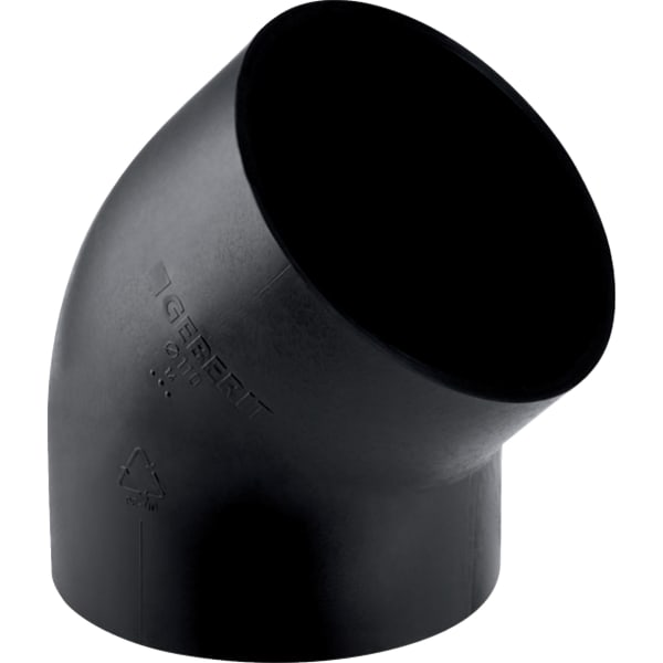 

Отвод Geberit PE 45° d=160 мм (369.045.16.1)