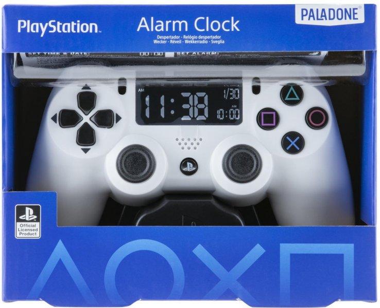 

Будильник Playstation Dualshock Alarm Clock (Paladone, белый)