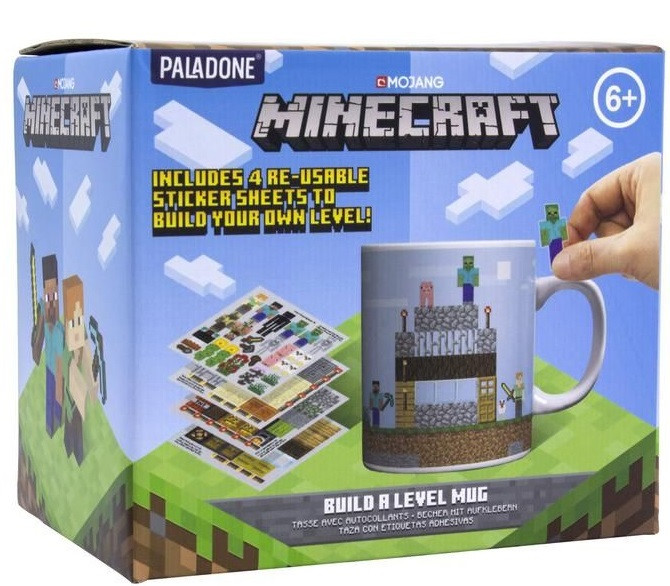 

Чашка Minecraft Build a Level Mug (Paladone)