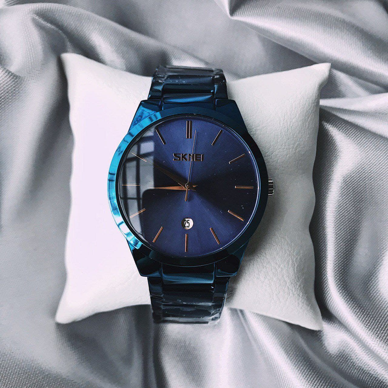 

Мужские кварцевые наручные часы Skmei 9140 Blue