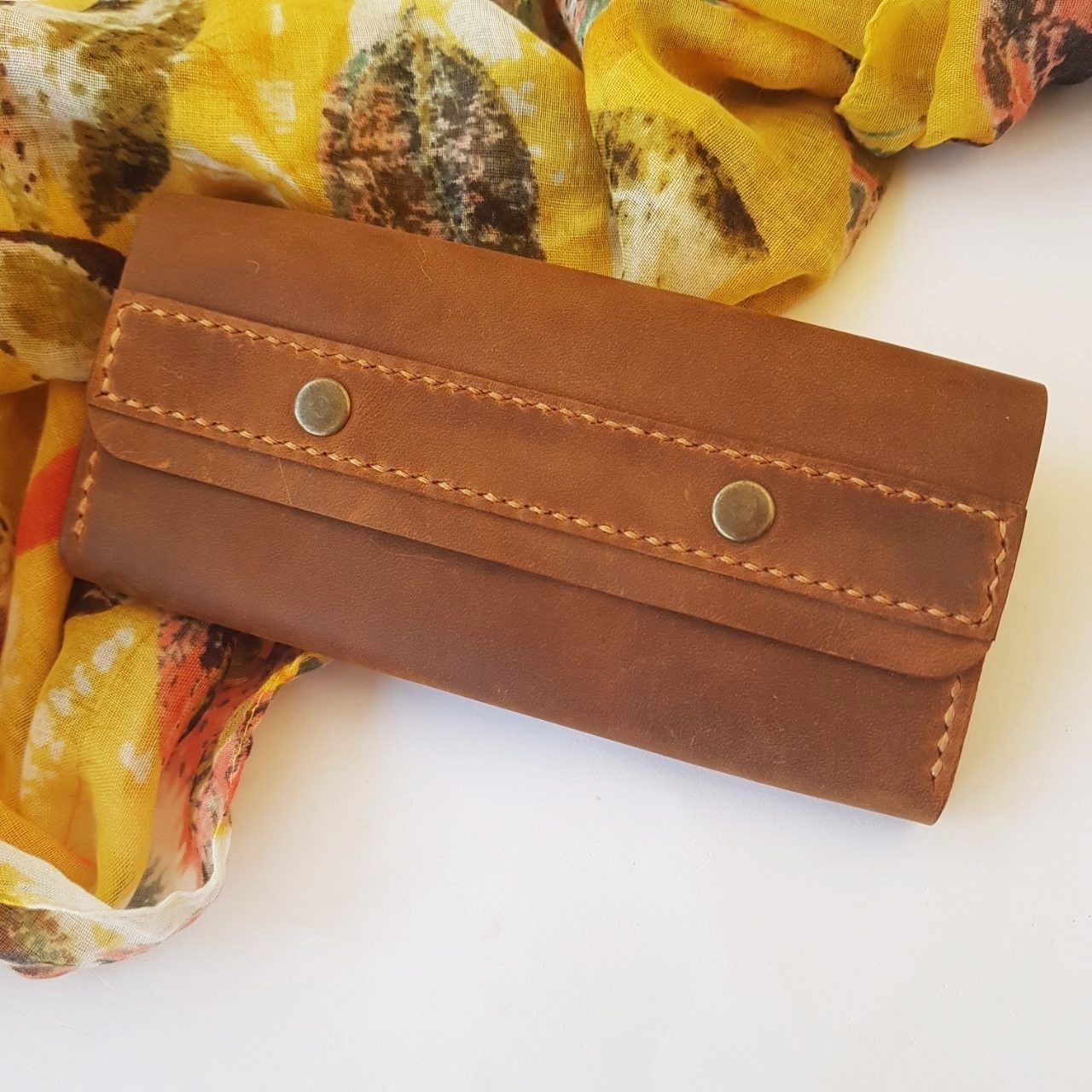 

Кошелёк Stedley leather 10106 Табачный