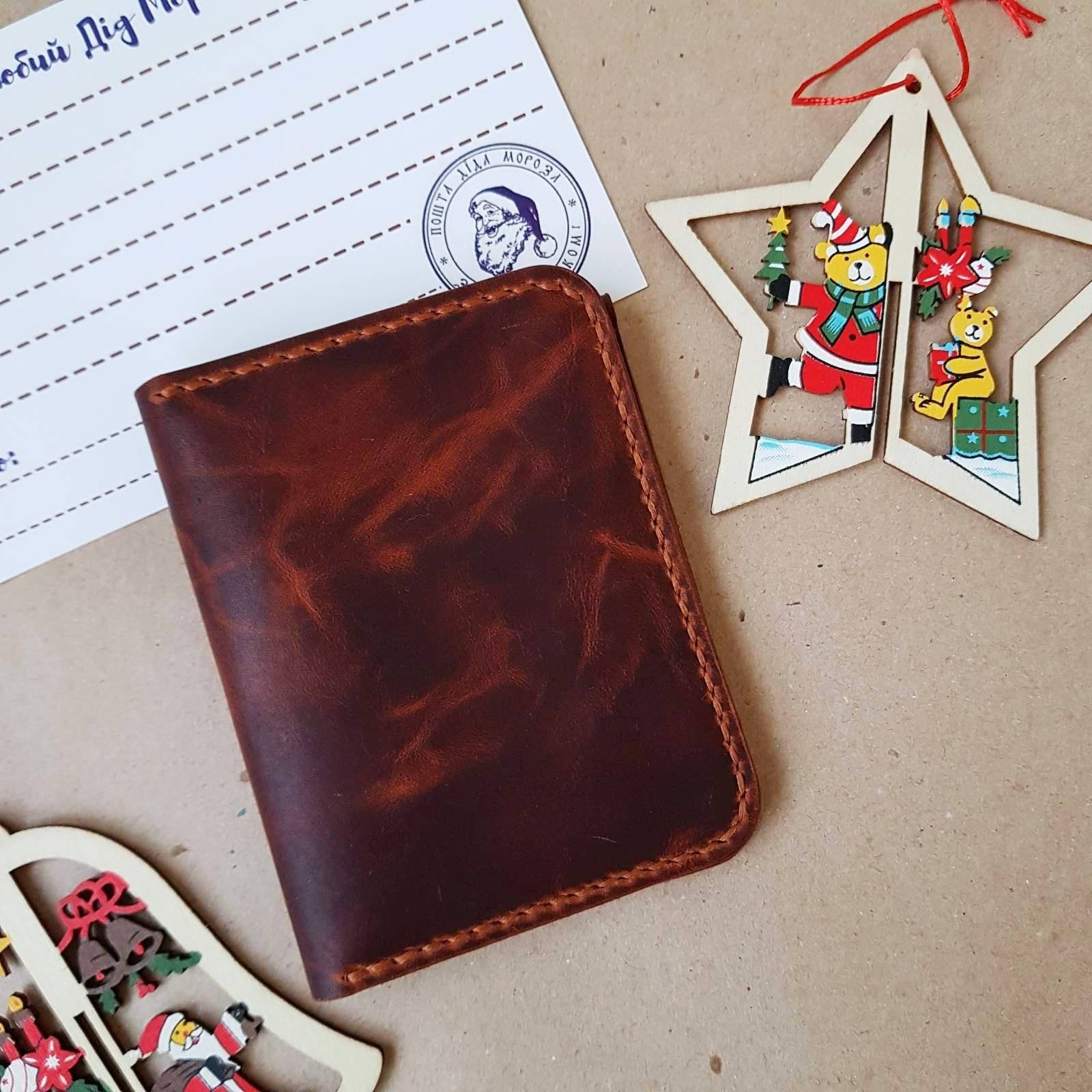 

Портмоне с зажимом Stedley leather 20101 Коньячное