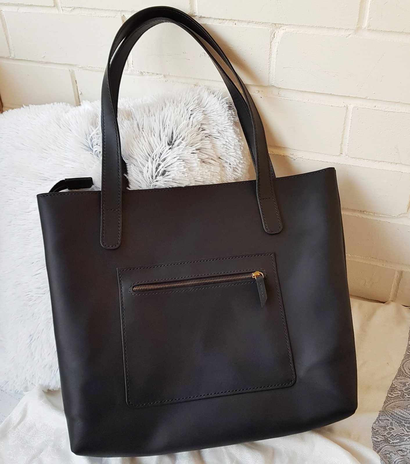

Сумка Шопер Stedley leather 10102 Черная