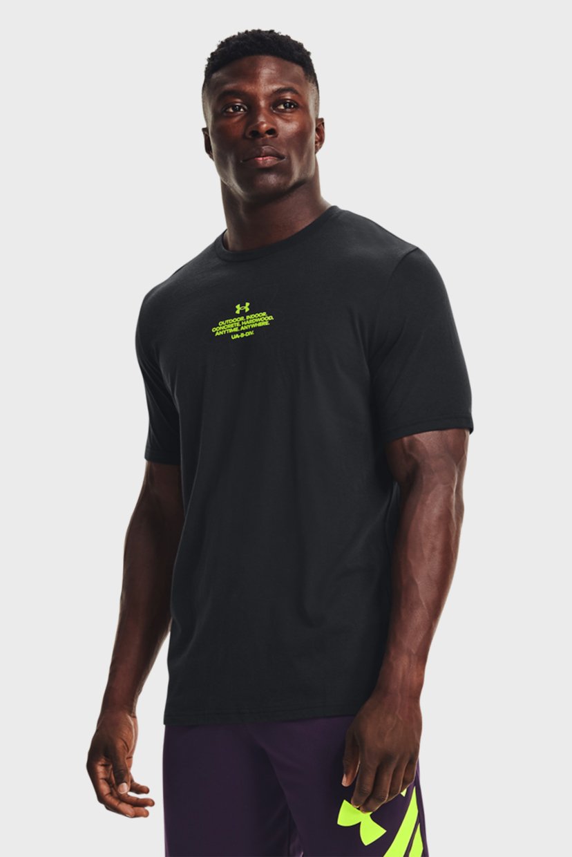 

Мужская черная футболка UA BASKETBALL PHOTO SS Under Armour XXL 1366579-001
