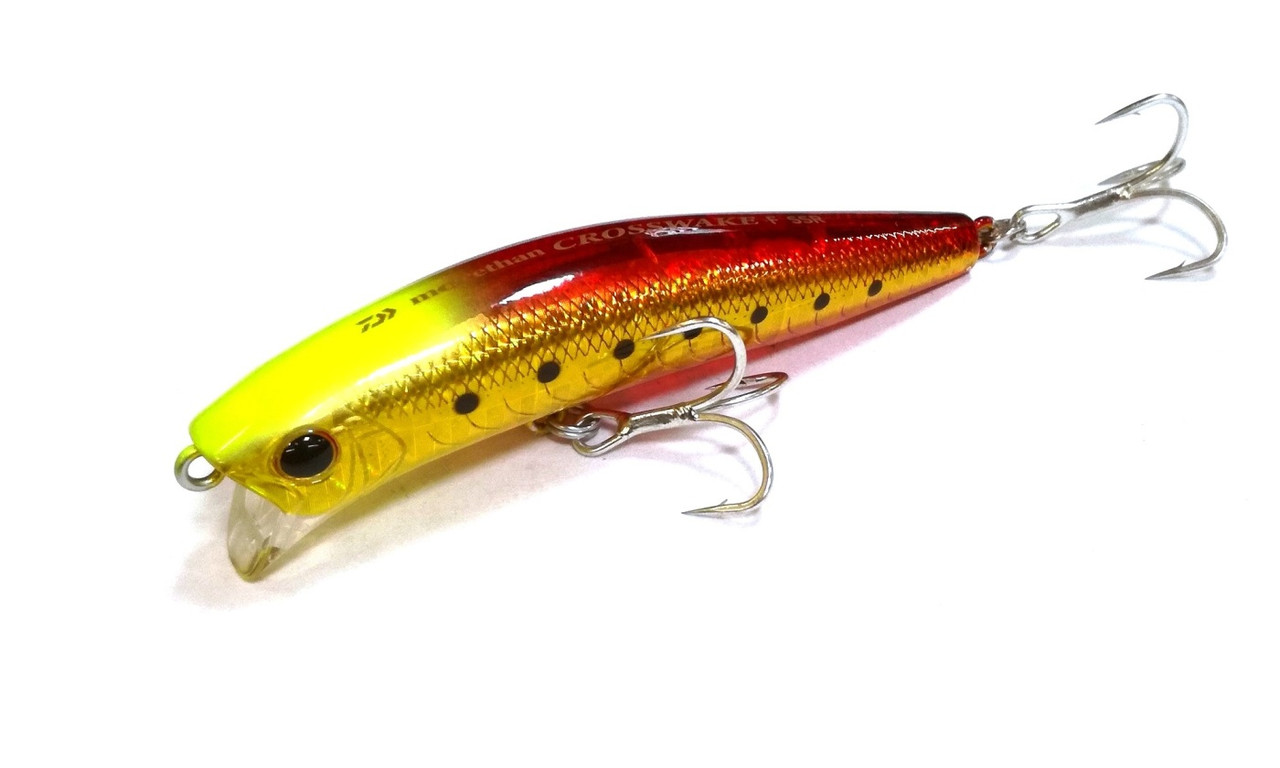 

Воблер DAIWA MORETHAN CROSSWAKE 75F-SSR / BURNING GOLD IWASHI (07400843) (143891)