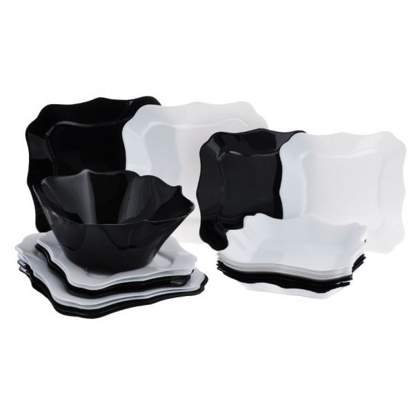 

Сервиз Authentic Black&White 19 предметов Luminarc E6195