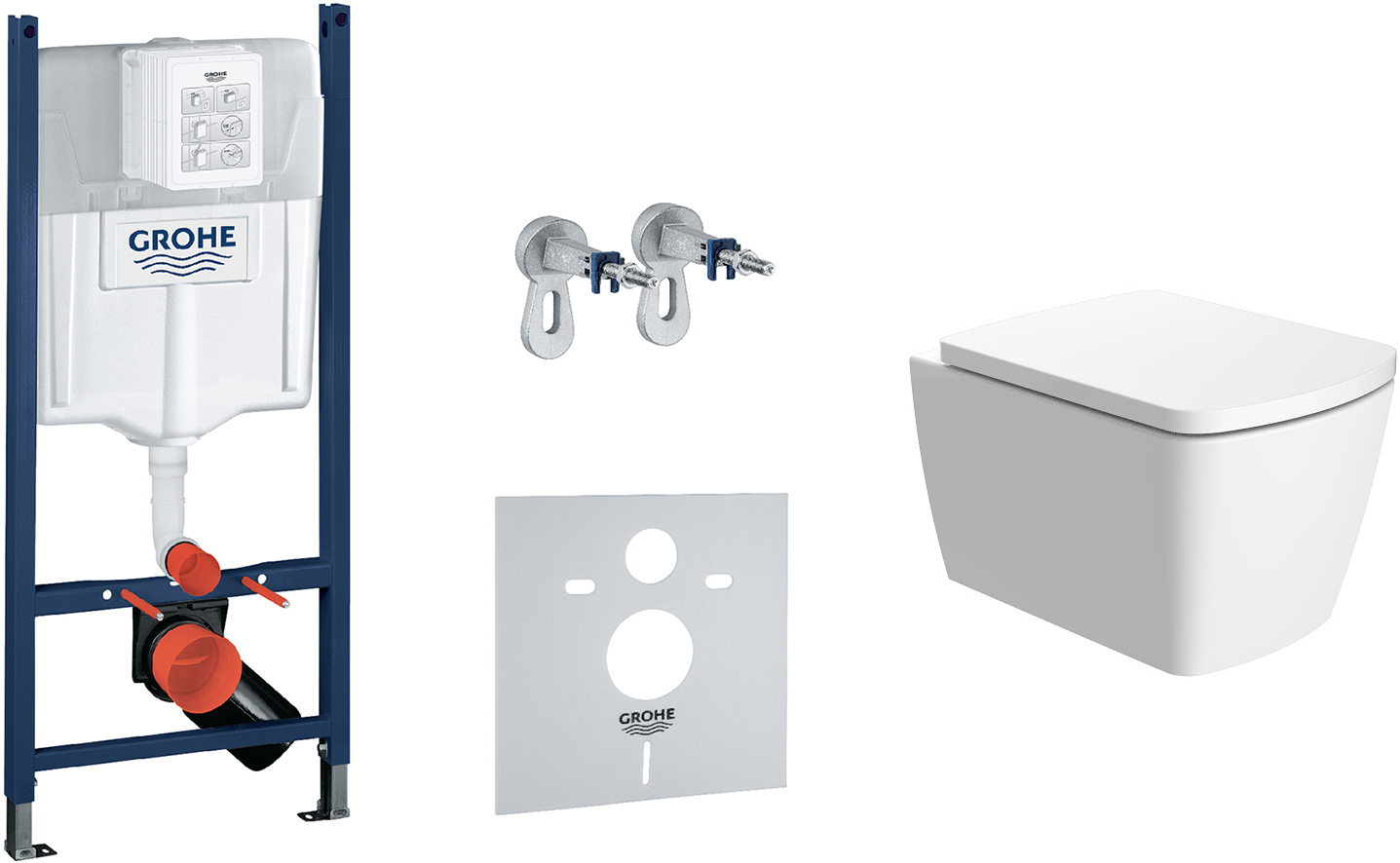 

Инсталляция GROHE Rapid SL 3884000G с унитазом DEVIT Country 2.0 3020125 Rimless с сиденьем Soft Close Quick-Fix дюропласт