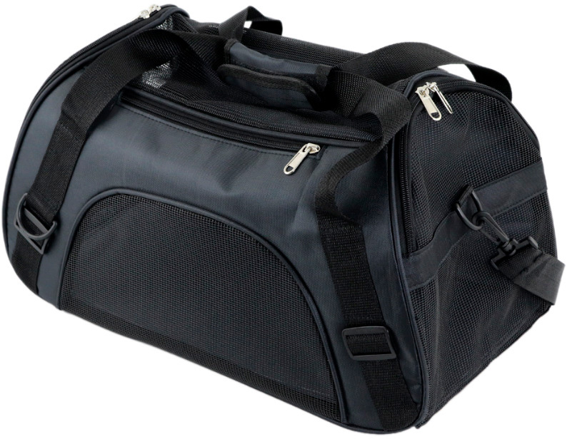 

Сумка-переноска для собак и кошек Traum 47х25х25 см до 13 кг Черная (7060-18)