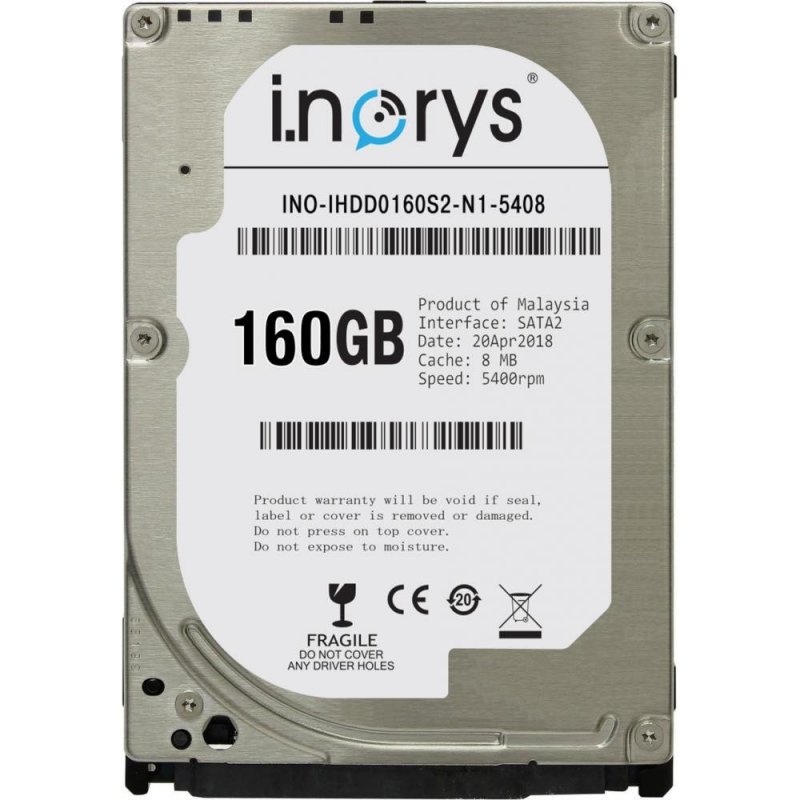 

Жосткий диск i.norys INO-IHDD0160S2-N1-5408 (INO-IHDD0160S2-N1-5408)