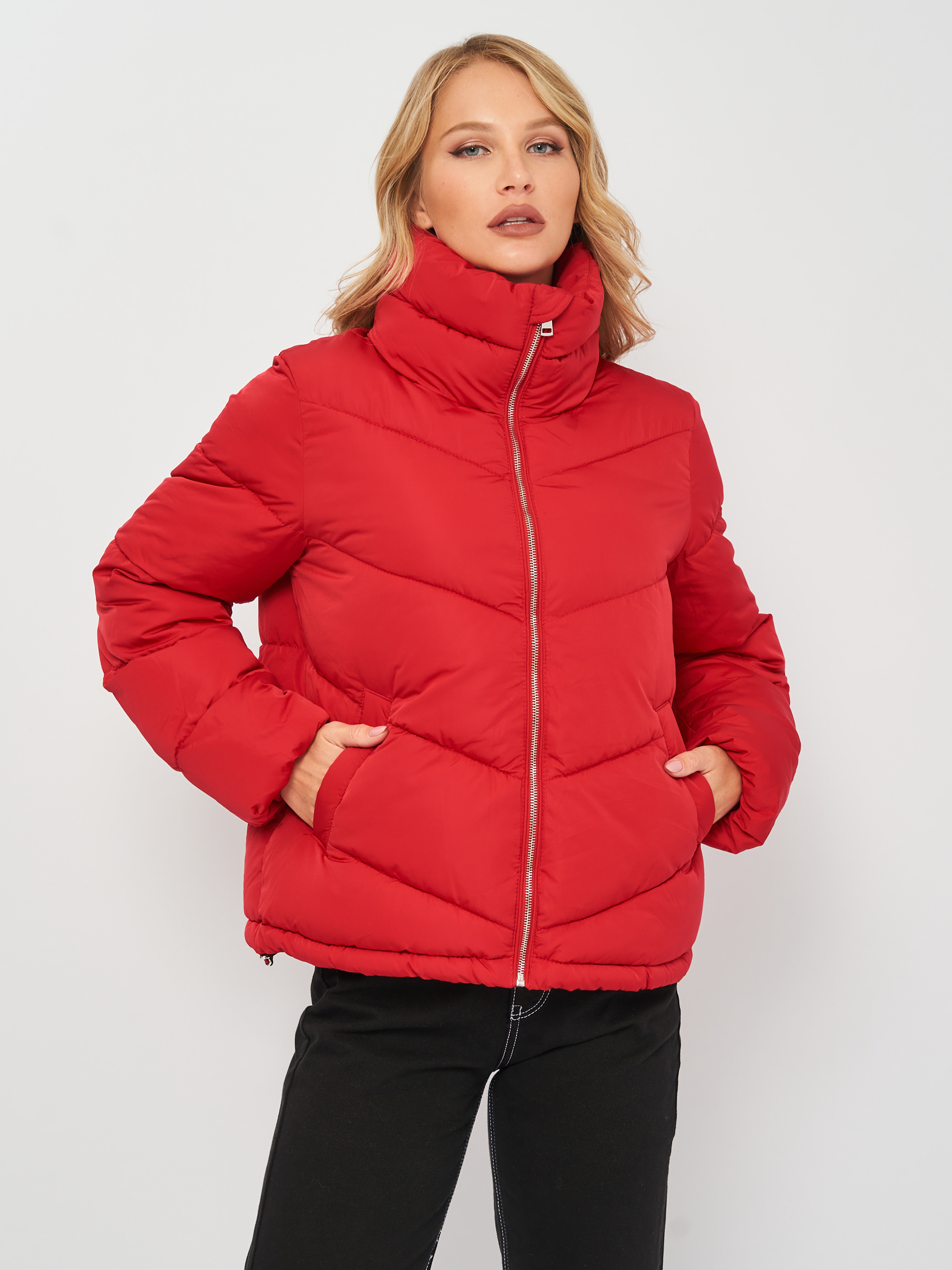 

Куртка Stradivarius 5720/999/101 L Красная