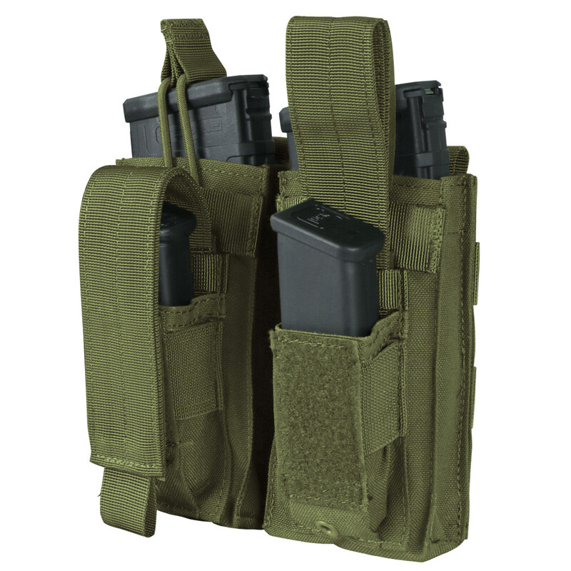 

Подсумок для магазина типа кенгуру Condor Double Kangaroo Mag Pouch MA51 Тан (Tan)