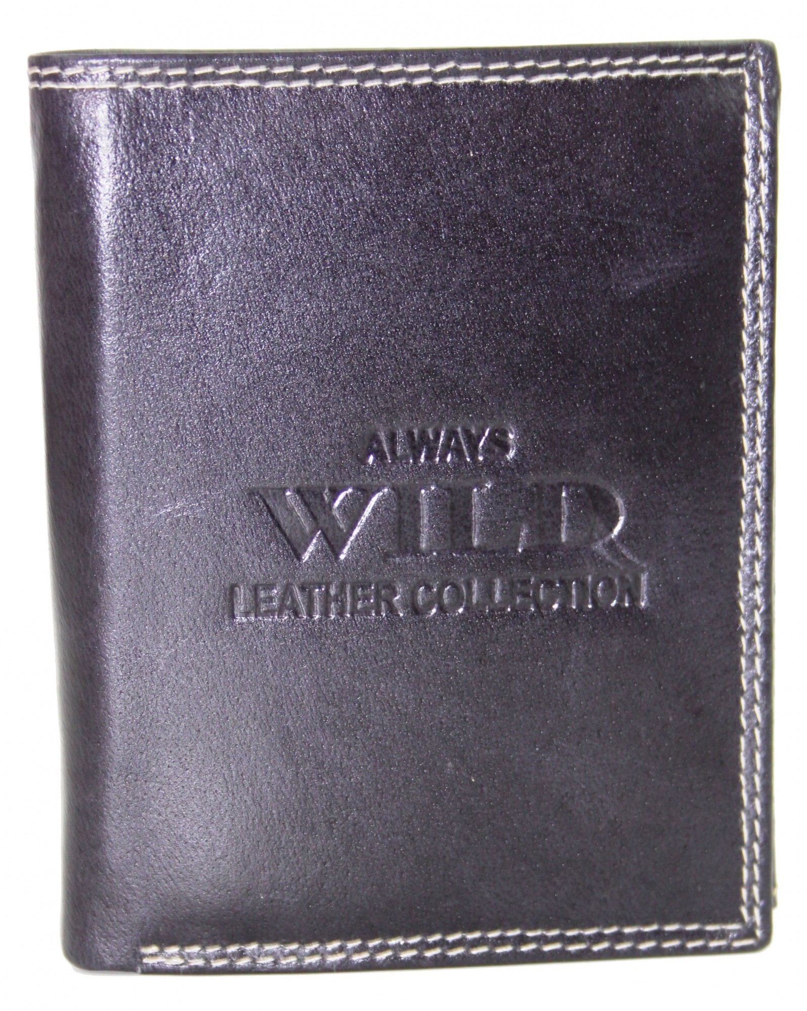 

Кожаное мужской портмоне Always Wild PRM034Z Black черный