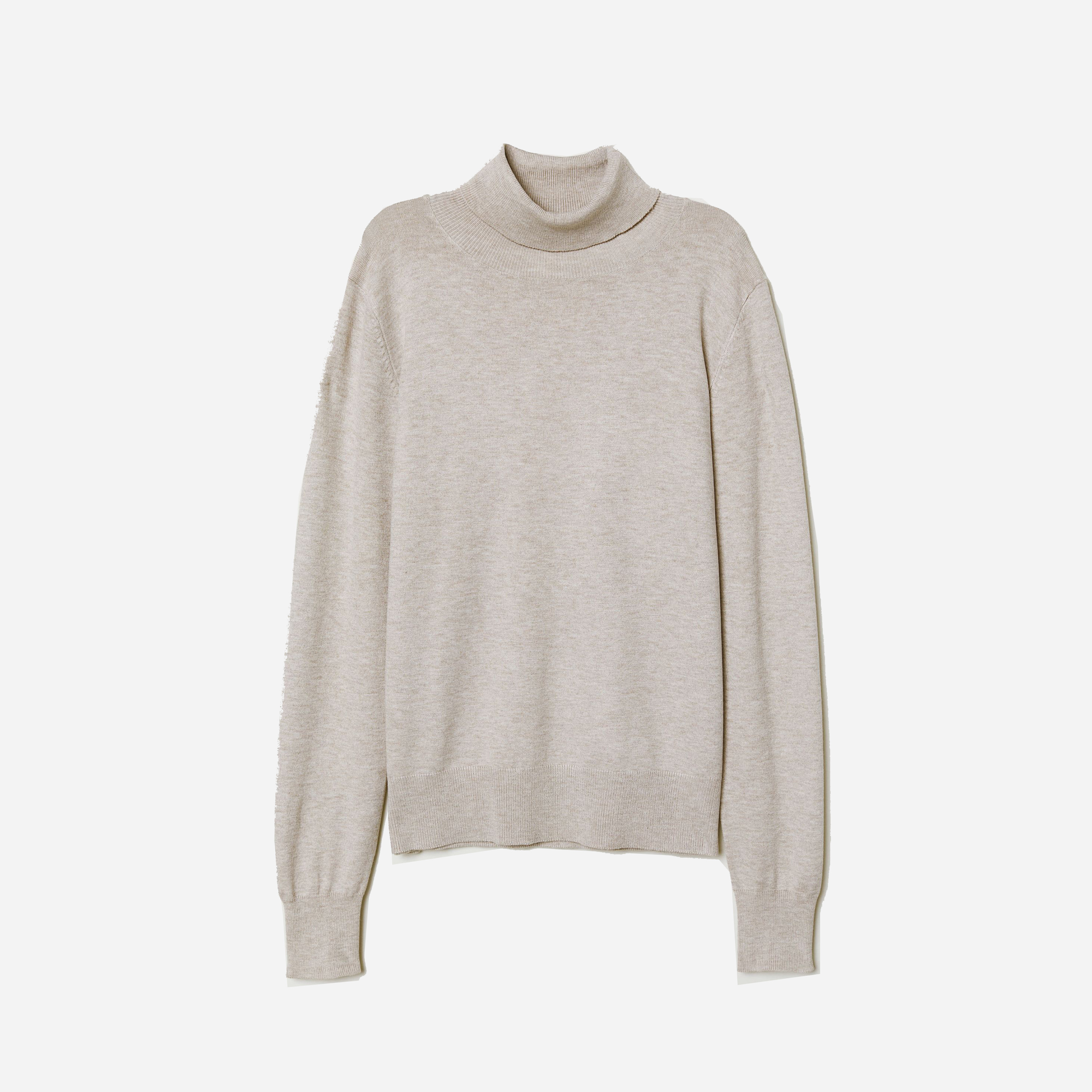 

Водолазка H&M 6736770wt M Светло-бежевая