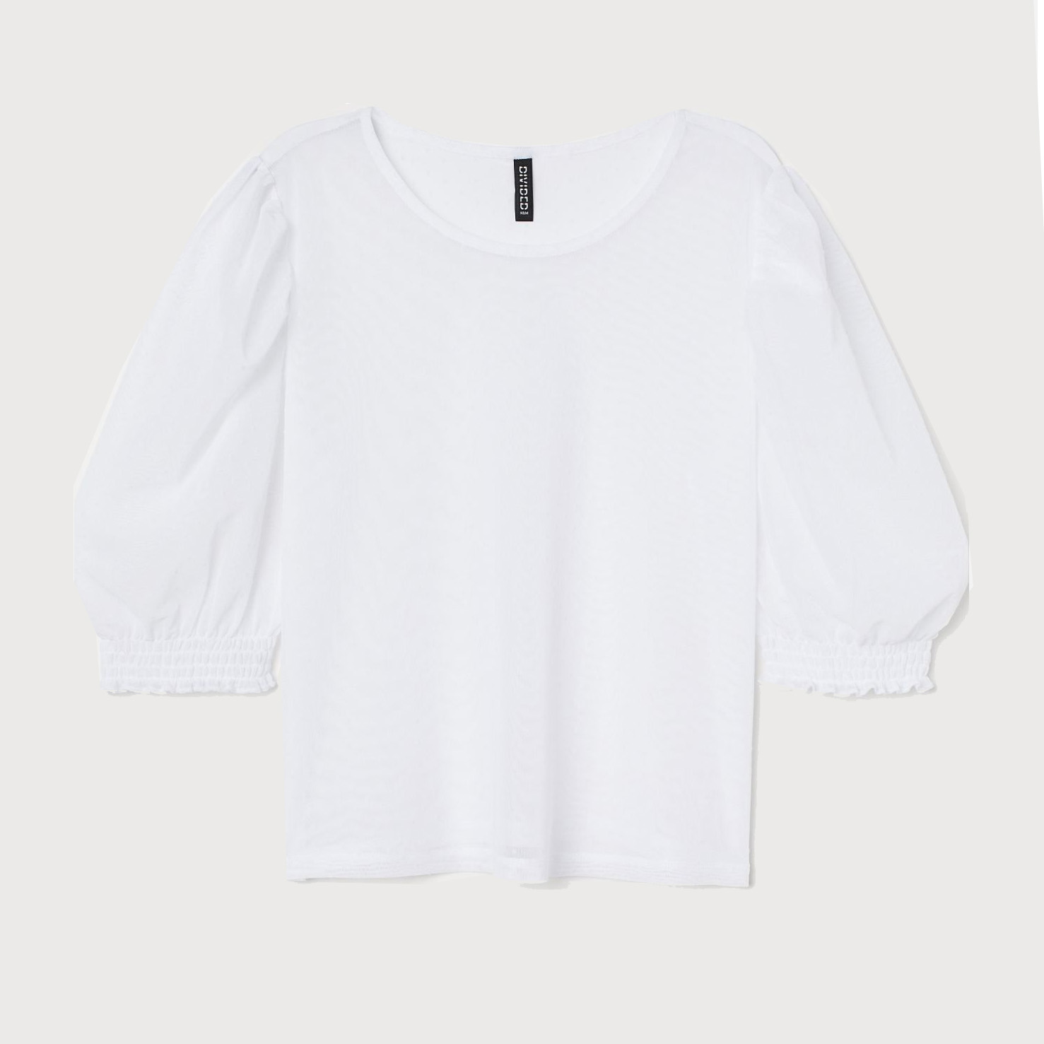

Блузка H&M 8667241sdm  Белая, Блузка H&M 8667241sdm S Белая