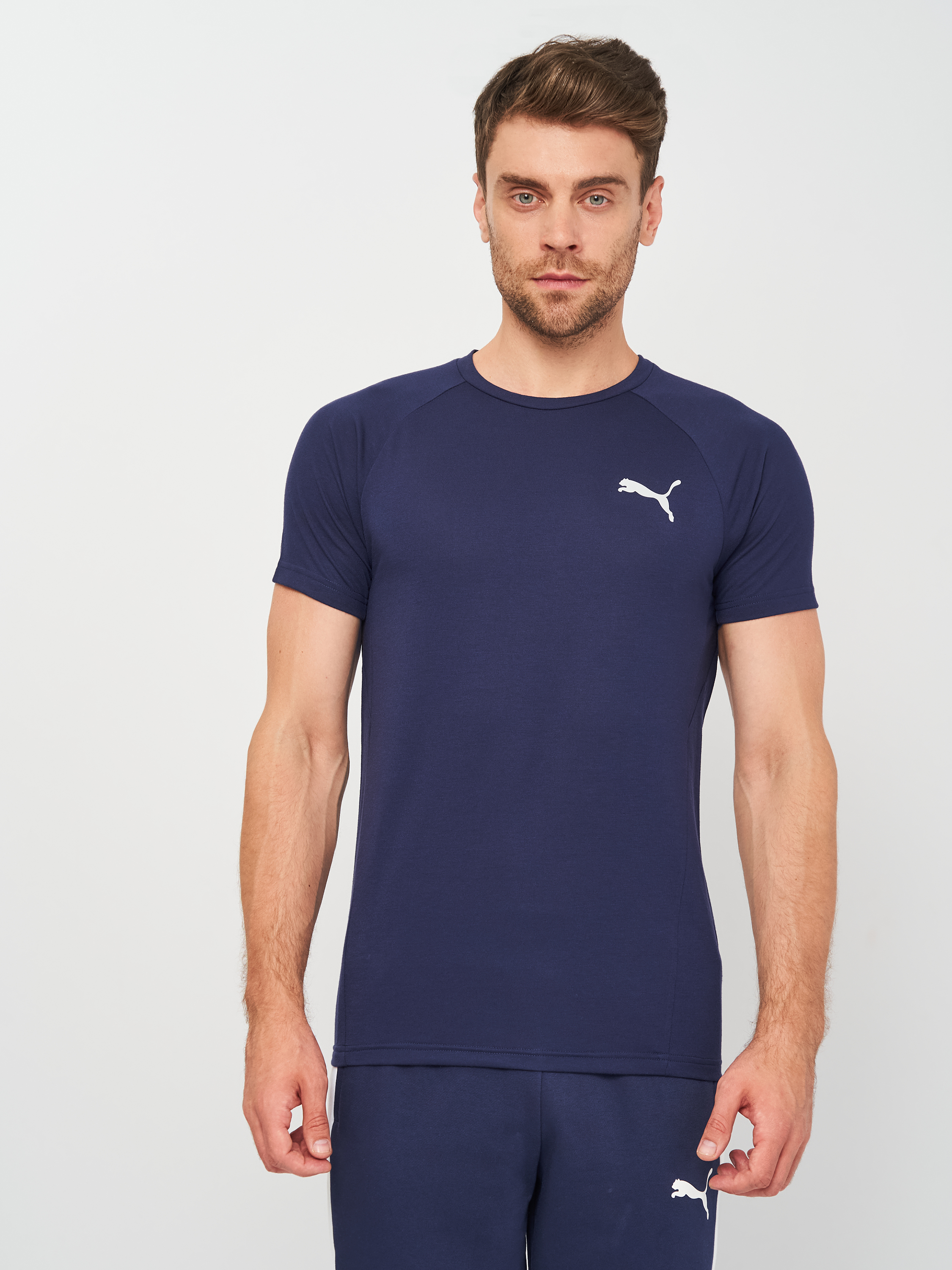 

Футболка Puma Evostripe Tee 58941706  Peacoat, Футболка Puma Evostripe Tee 58941706 S Peacoat