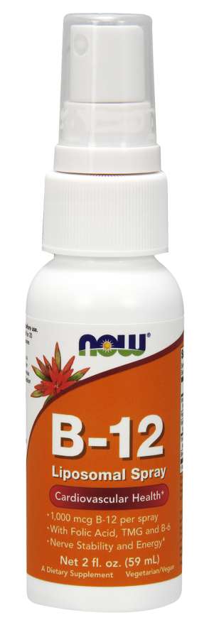 

Витамины NOW Vitamin B-12 Liposomal Spray 59 мл (4384302319)
