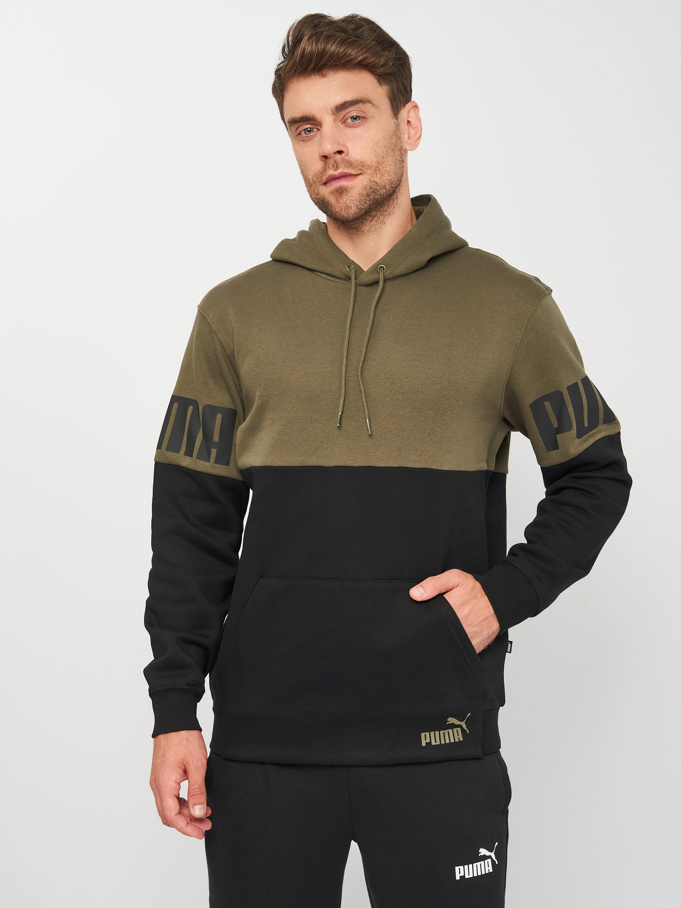 

Худи Puma PUMA POWER Colorblock Hoodie 84610344 S Grape Leaf