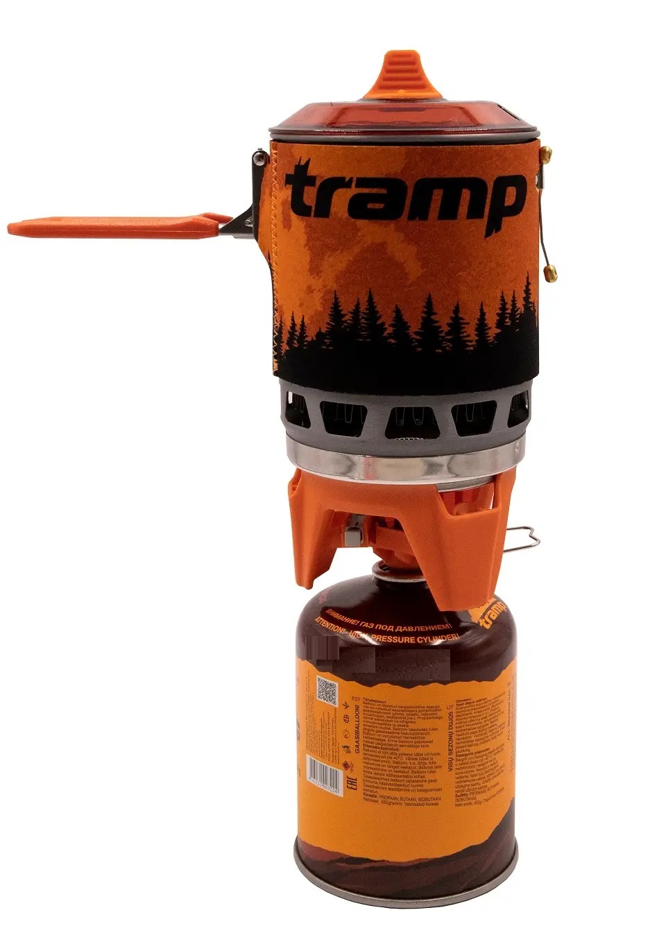 

Система для приготовления пищи 1 л Tramp TRG-115 Orange