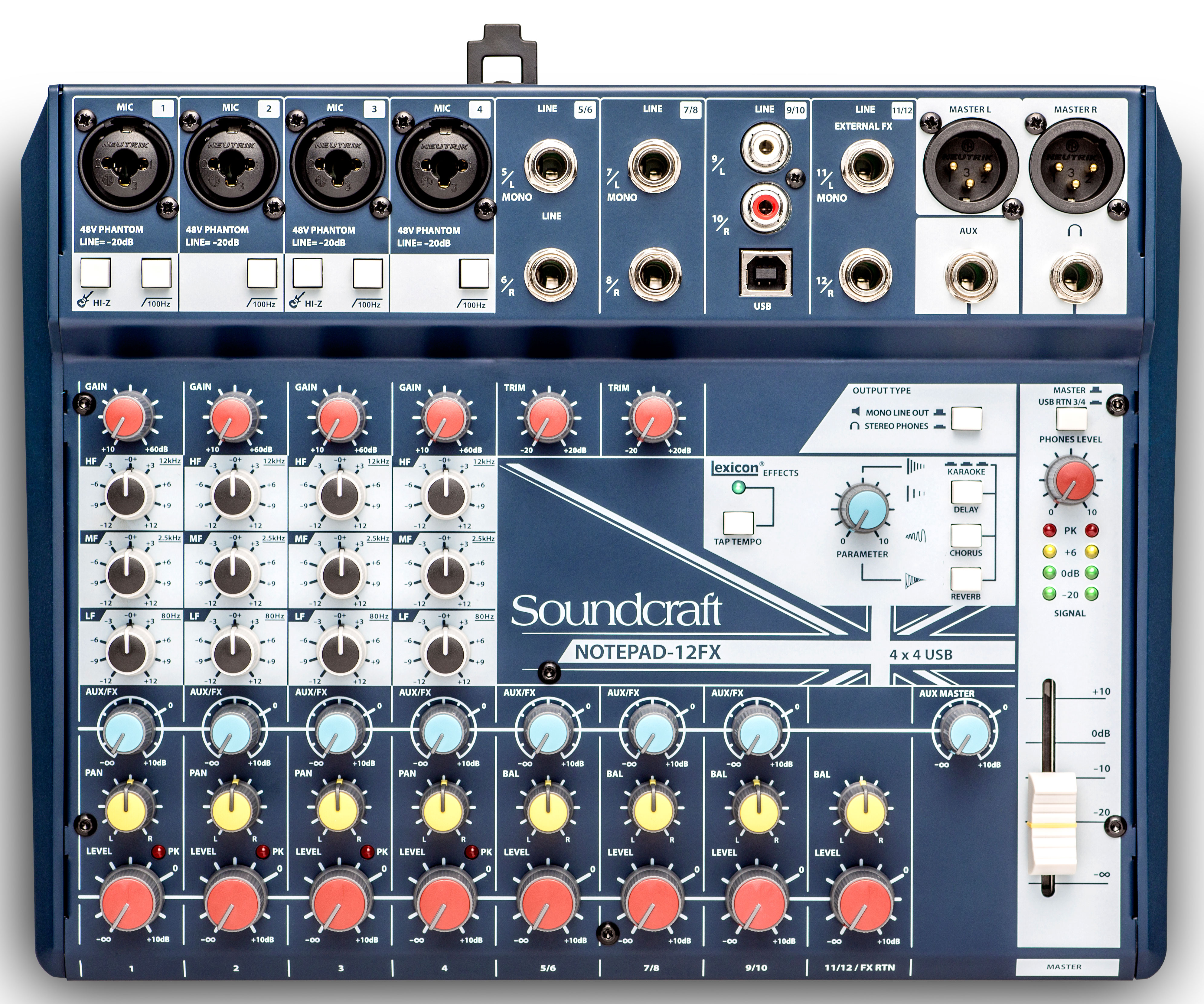 

Микшерный пульт Soundcraft Notepad-12FX (Notepad-12FX)