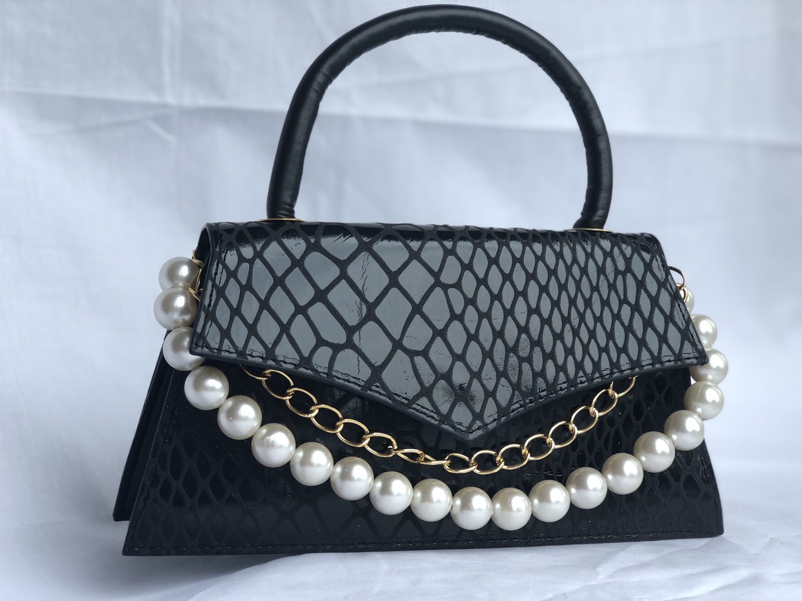 

Сумка женская с большими бусинами Y-48953 Black