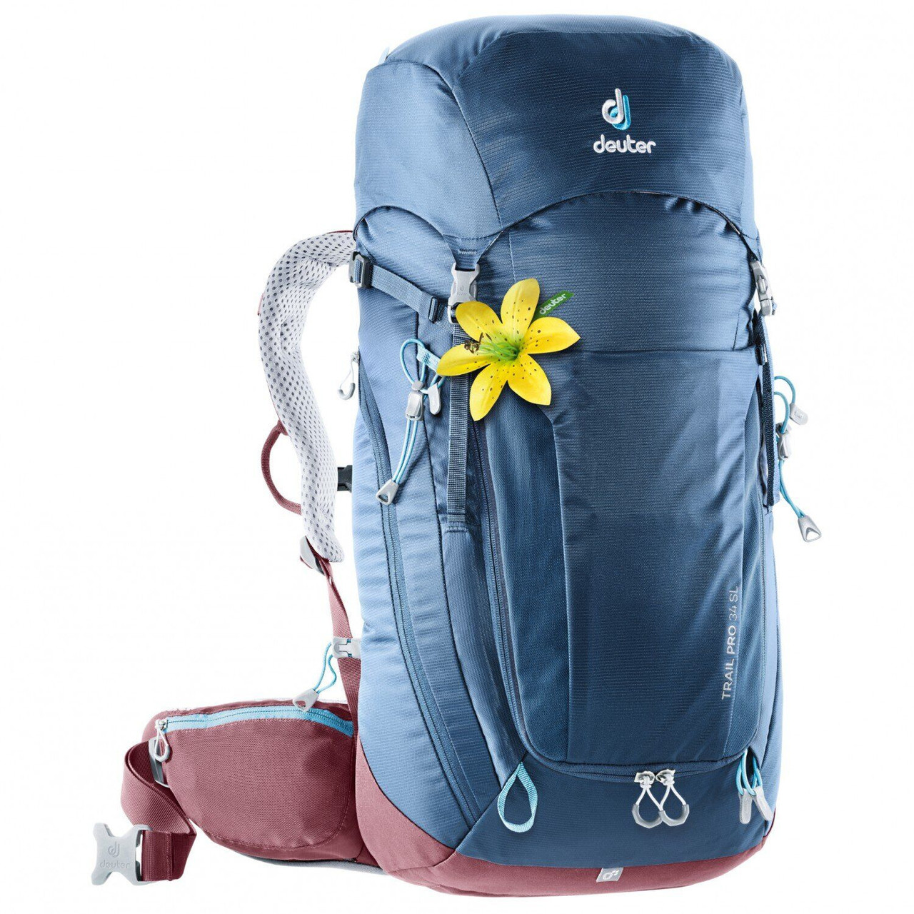 

Рюкзак Deuter Trail Pro 34 SL midnight-maron (3441219 3523)