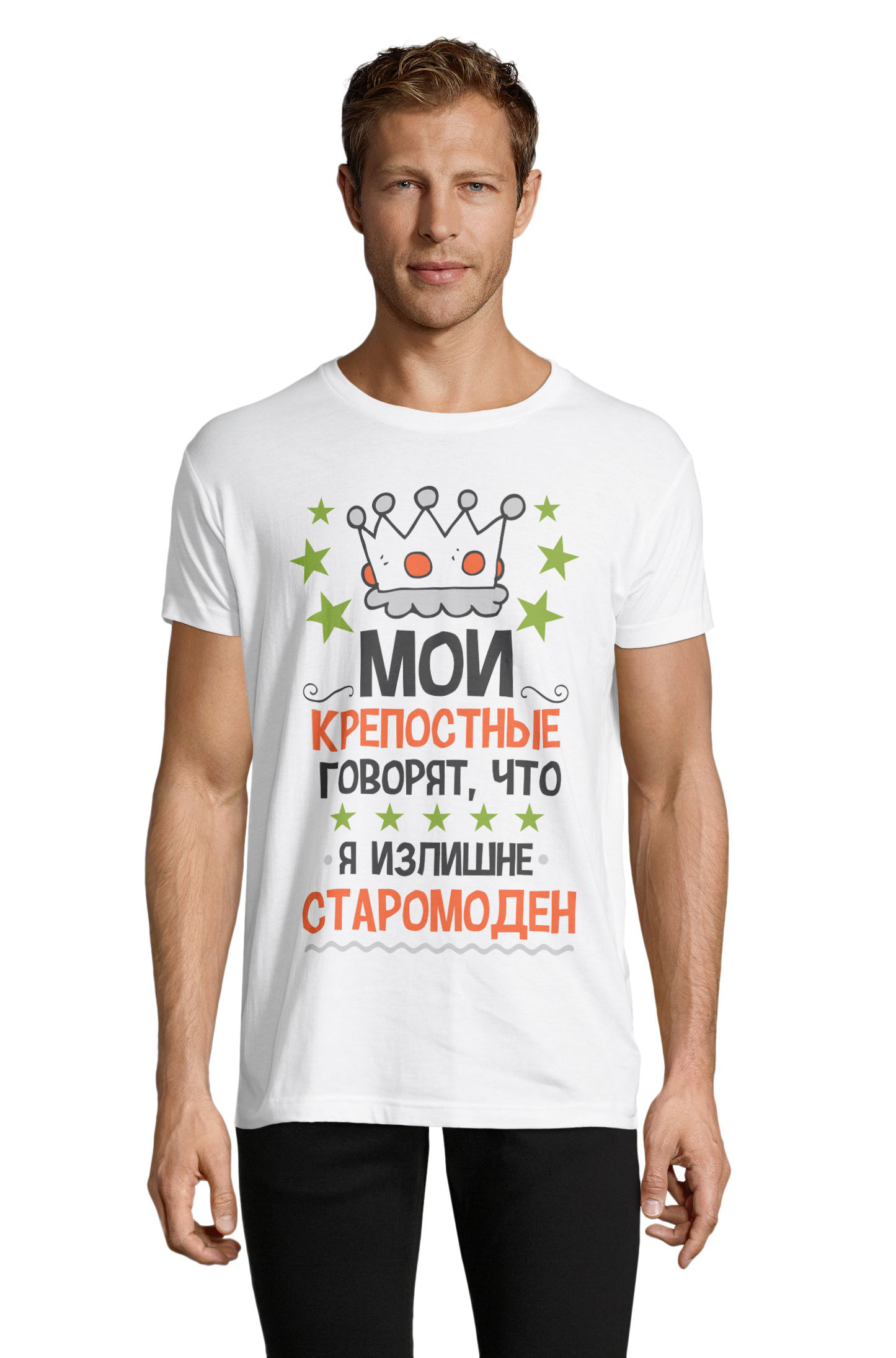 

Футболка OWEAR с принтом приколы 1122-710-M-WH XXL Белый