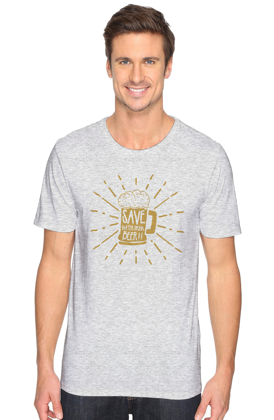 

Футболка OWEAR с принтом Пиво 2793-M-GH9  Серый-меланж, Футболка OWEAR с принтом Пиво 2793-M-GH9 L Серый-меланж