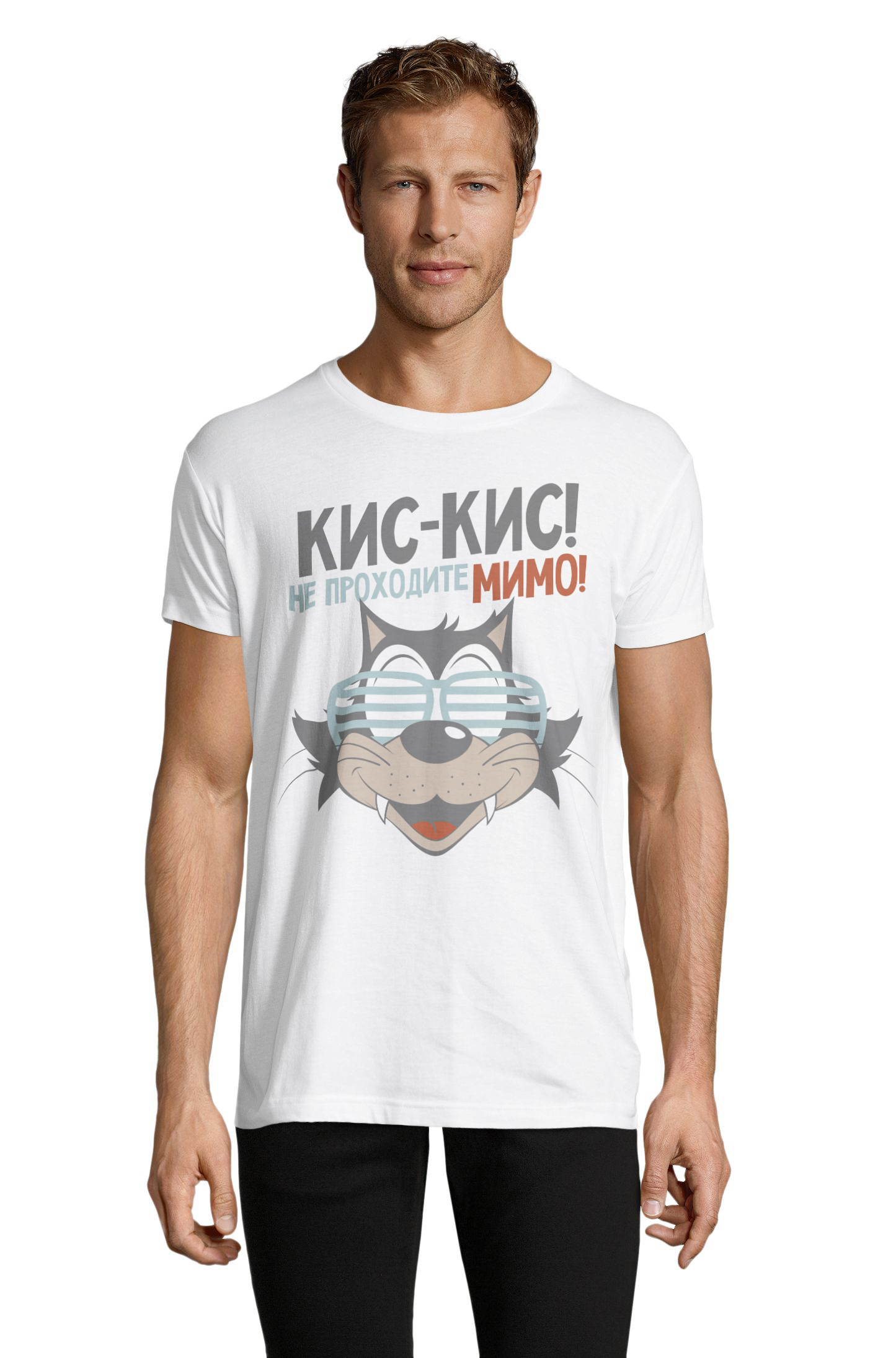

Футболка OWEAR с принтом приколы 1122-302--WH  Белый, Футболка OWEAR с принтом приколы 1122-302-M-WH M Белый