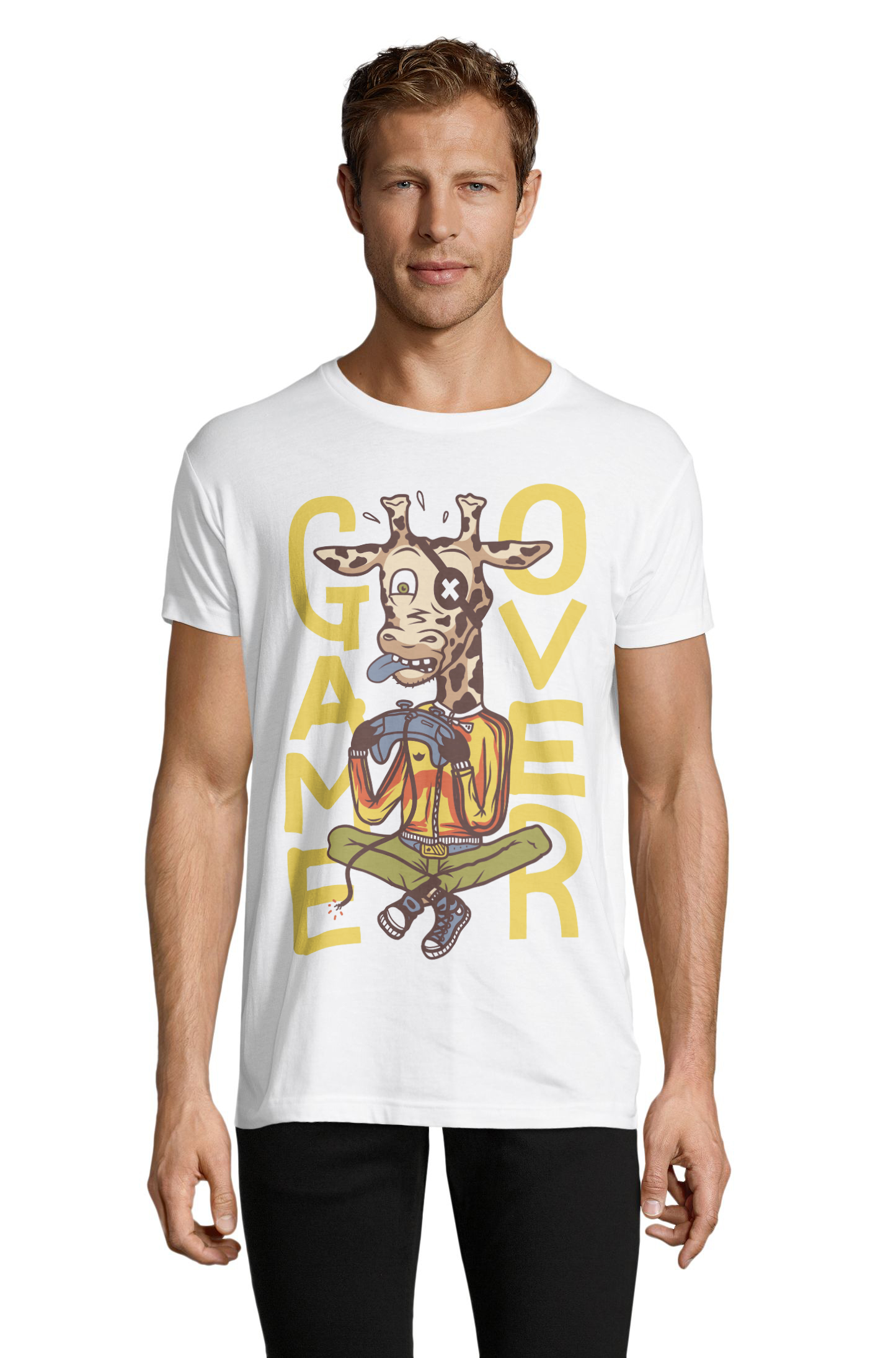 

Футболка OWEAR с принтом приколы 1122-409-M-WH XXL Белый