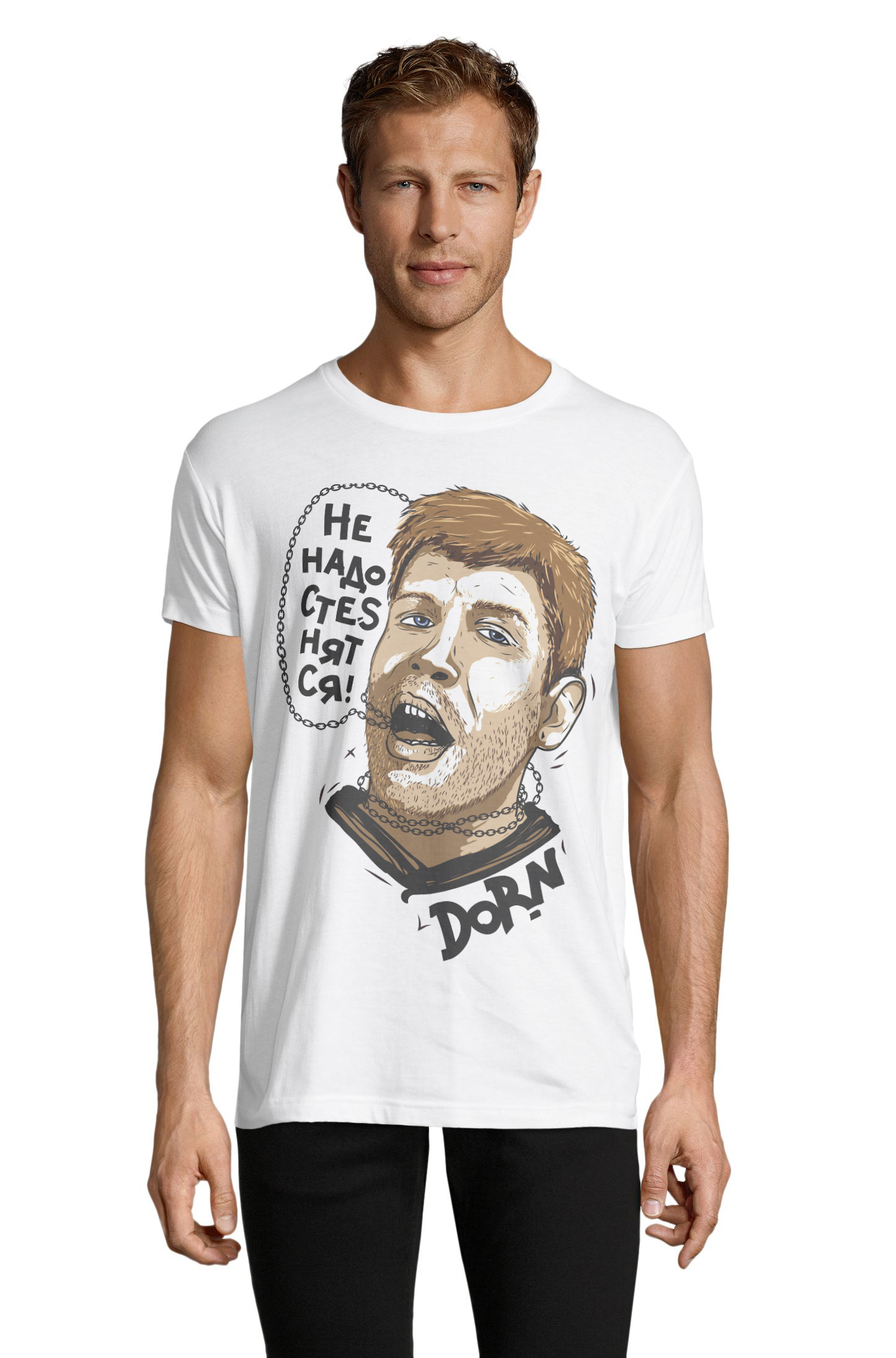 

Футболка OWEAR с принтом приколы 1122-507-M-WH XXL Белый