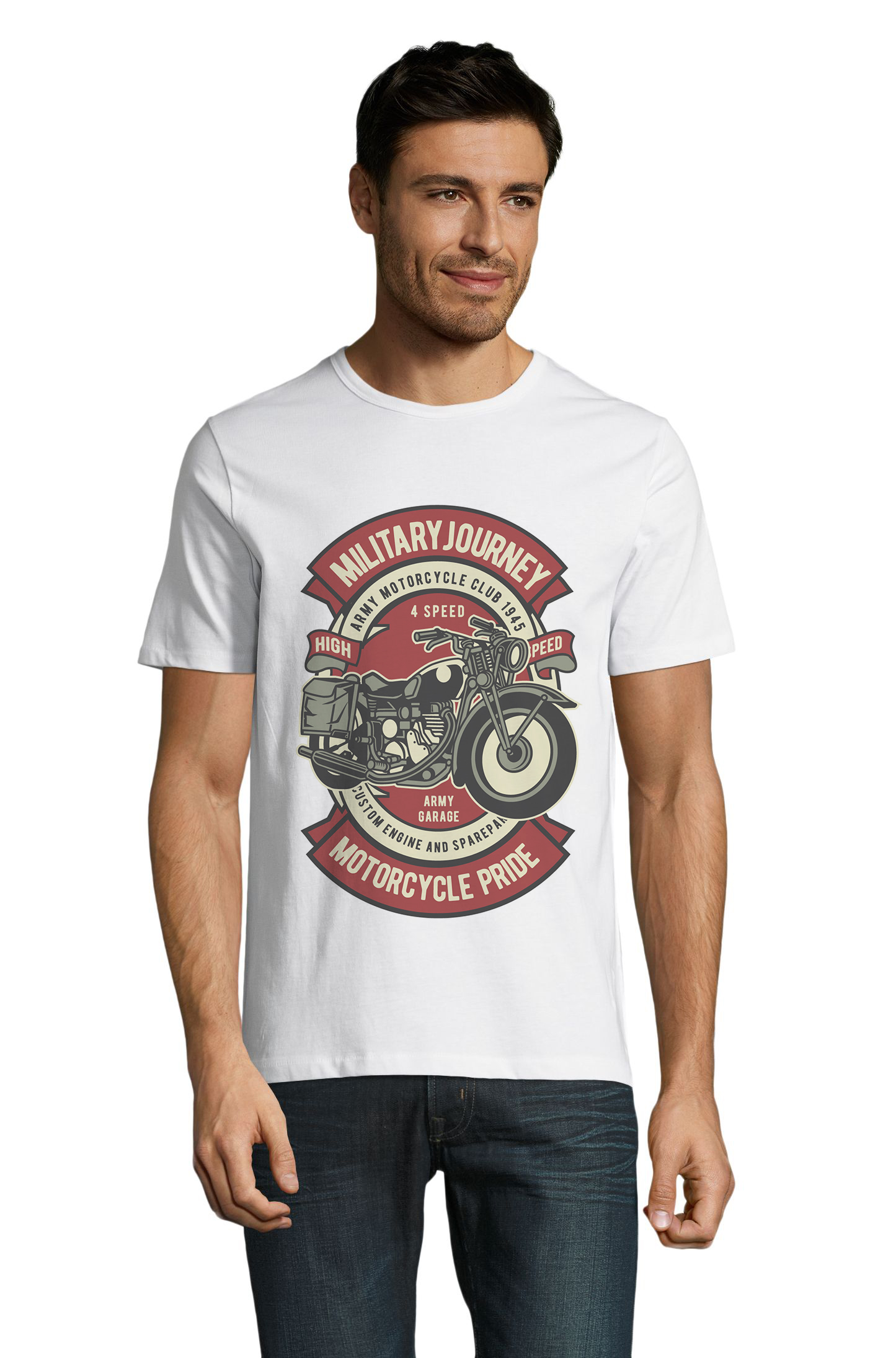 

Футболка OWEAR с Ретро принтом 4250-M-WH2  Белый, Футболка OWEAR с Ретро принтом 4250-M-WH2 3XL Белый