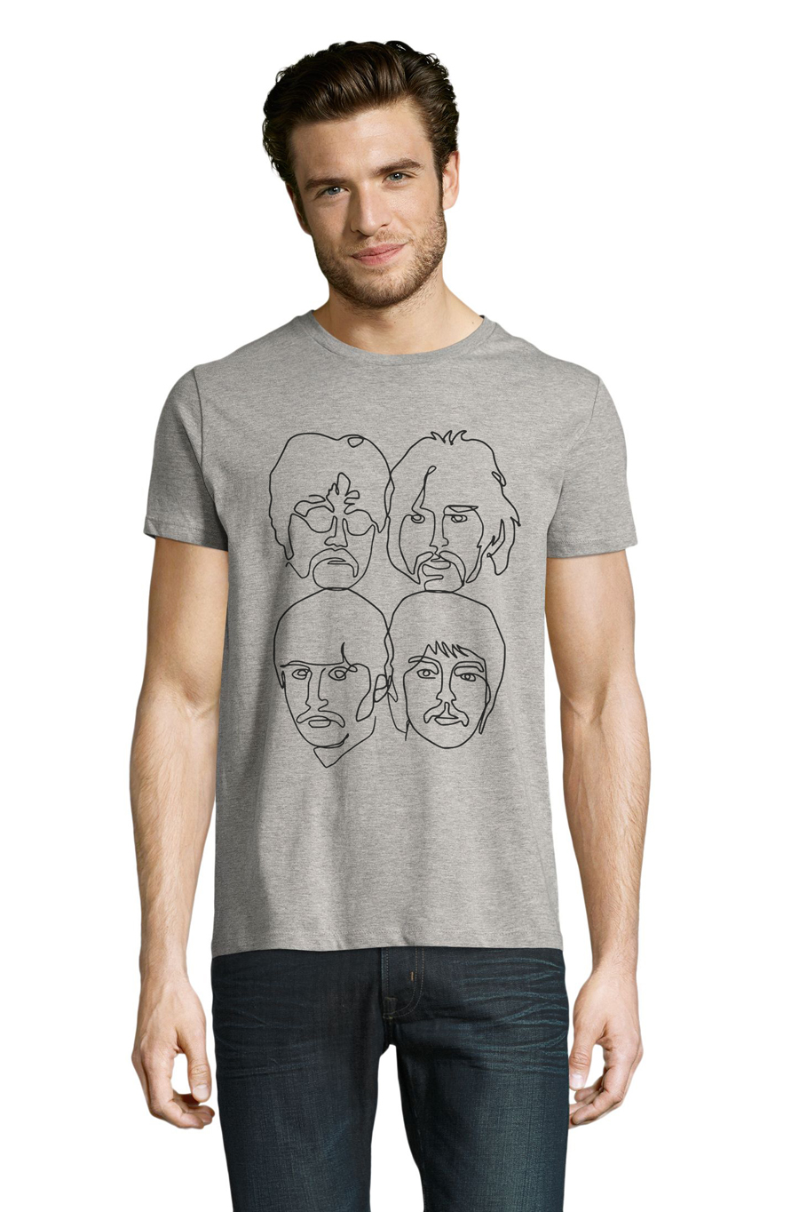 

Футболка OWEAR с принтом Музыка 5267-M-GH3 XXL Серый-меланж