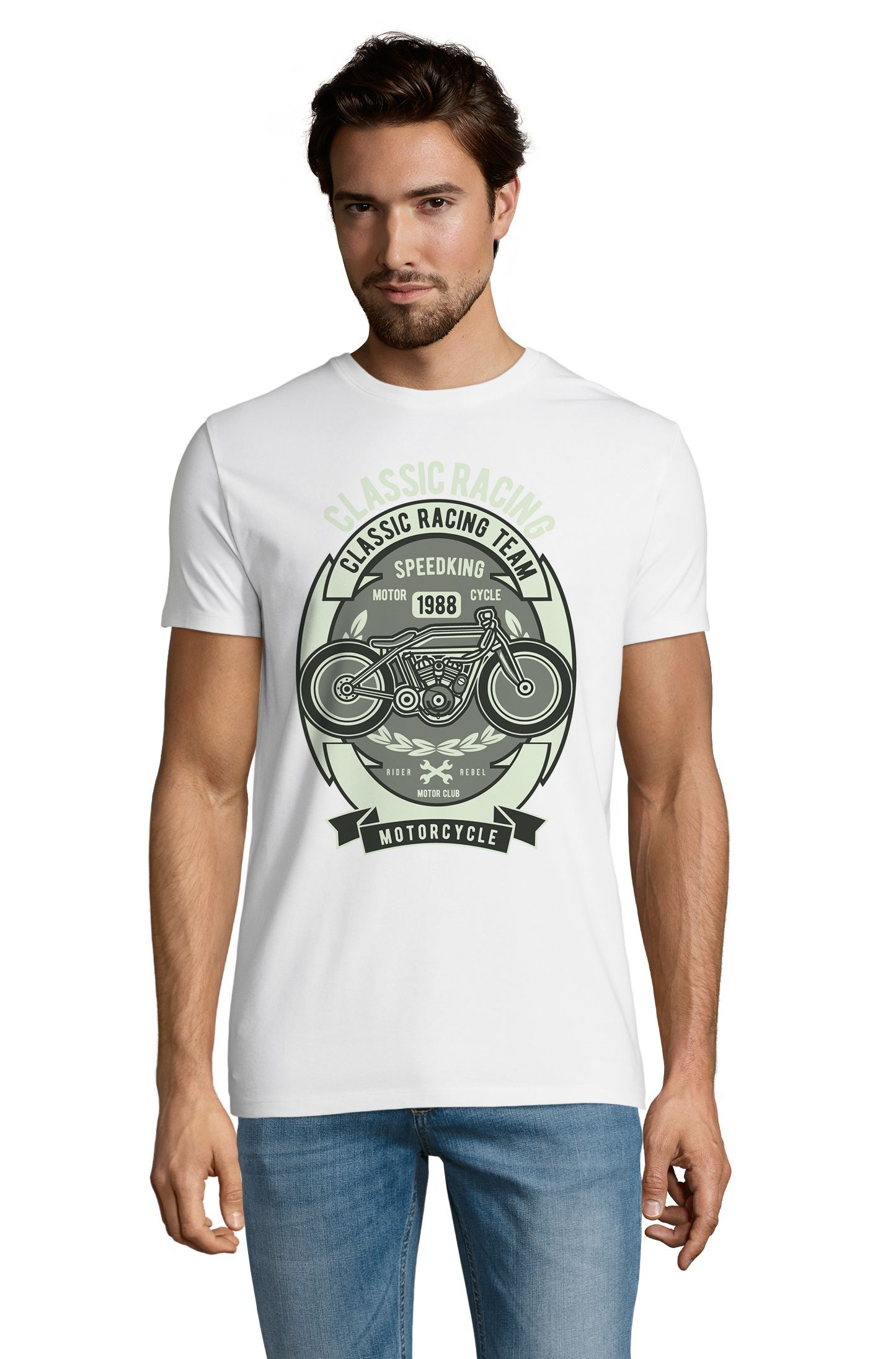 

Футболка OWEAR с Ретро принтом 4284-M-WH3  Белый, Футболка OWEAR с Ретро принтом 4284-M-WH3 S Белый