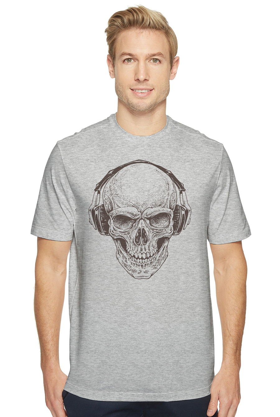 

Футболка OWEAR с принтом Скелет 463-M-GH7 XXL Серый-меланж