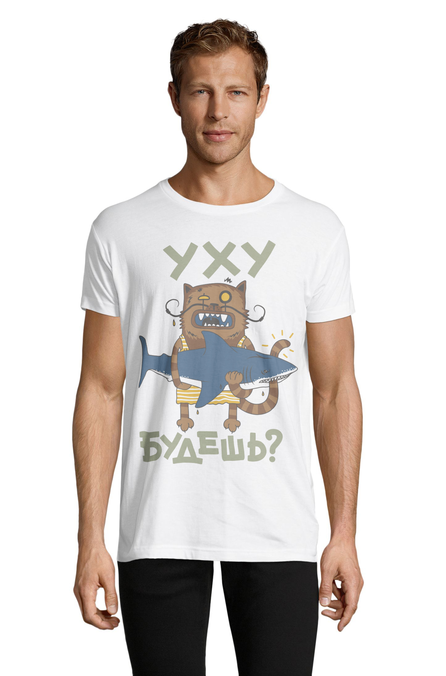 

Футболка OWEAR с принтом приколы 1122-320-M-WH  Белый, Футболка OWEAR с принтом приколы 1122-320-M-WH 3XL Белый
