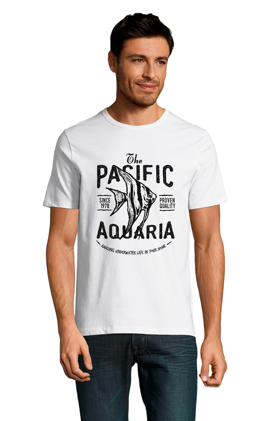 

Футболка с принтом Животные 2235-M-WH2  Белый, Футболка с принтом Животные 2235-M-WH2 XS Белый