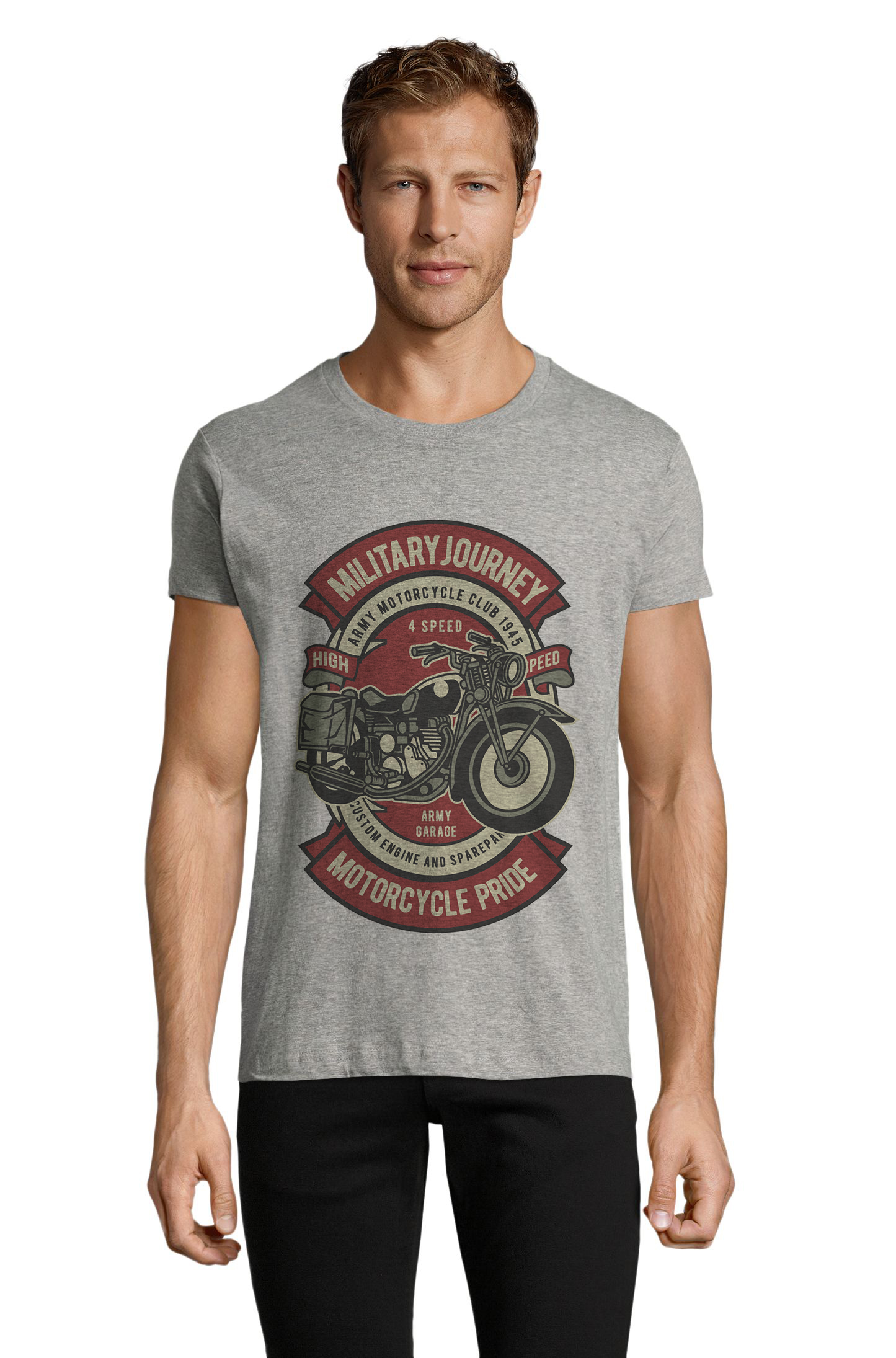 

Футболка OWEAR с Ретро принтом 4250-M-GH4  Серый-меланж, Футболка OWEAR с Ретро принтом 4250-M-GH4 S Серый-меланж